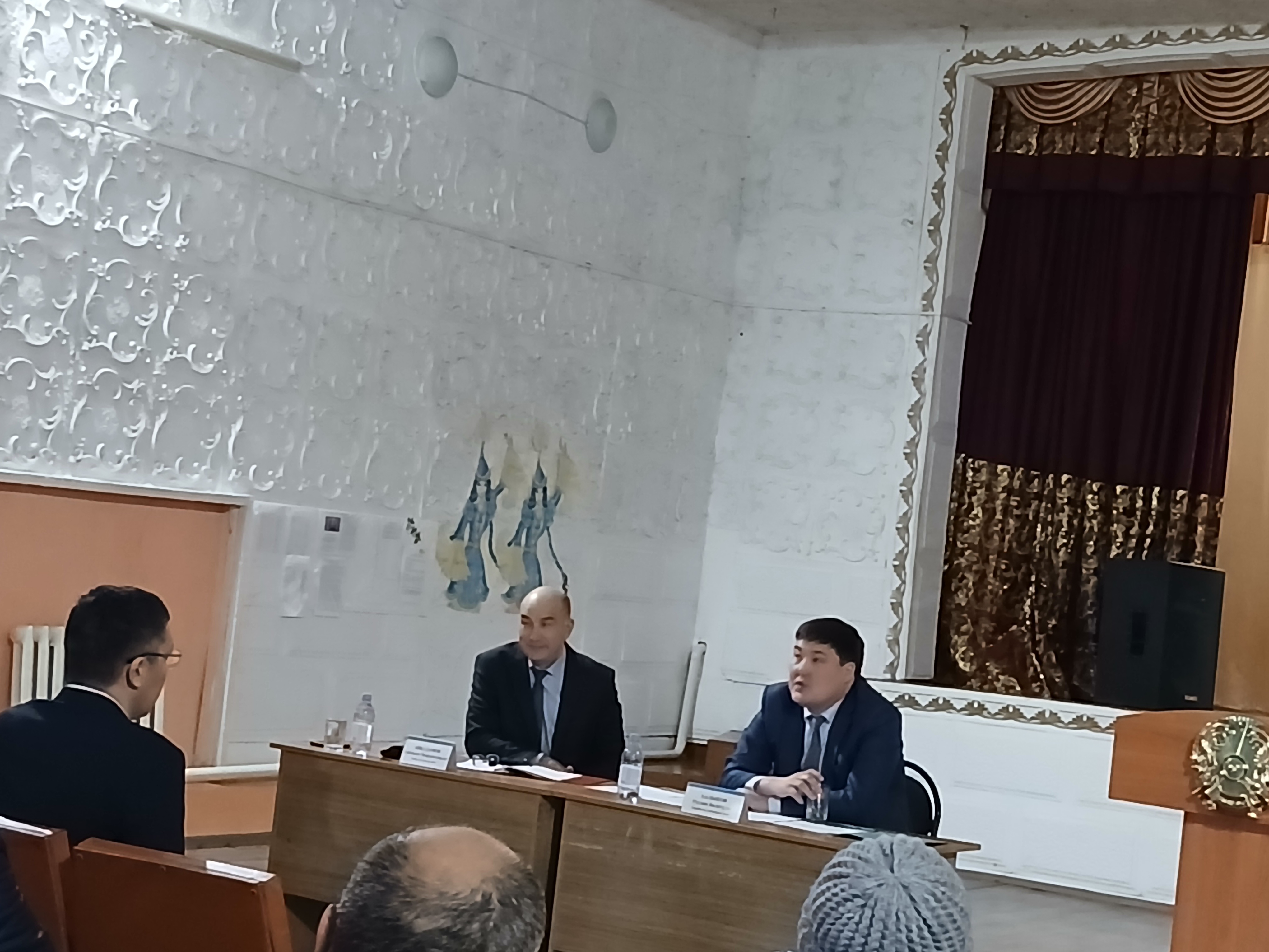 21 қарашада Победа ауылында ауыл әкімінің халыққа есеп беру кездесуі өтті