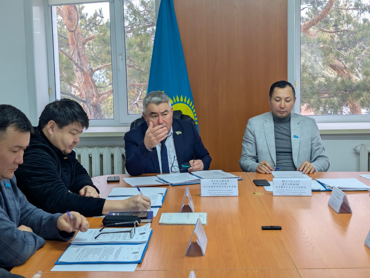 Совместное заседание постоянных комиссий Баянаульского районного маслихата и внеочередная XL сессия