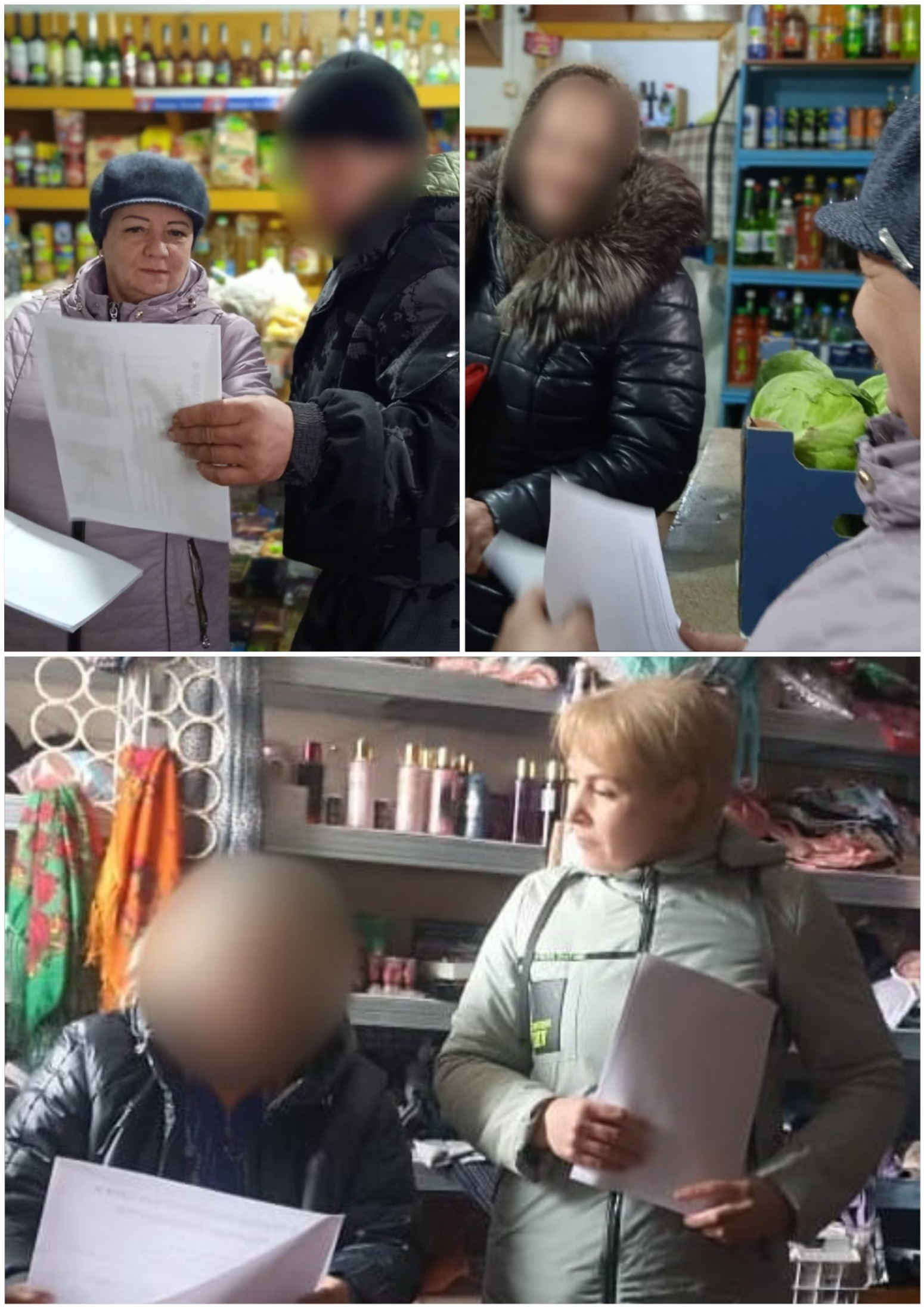 Раздача информационных брошюр