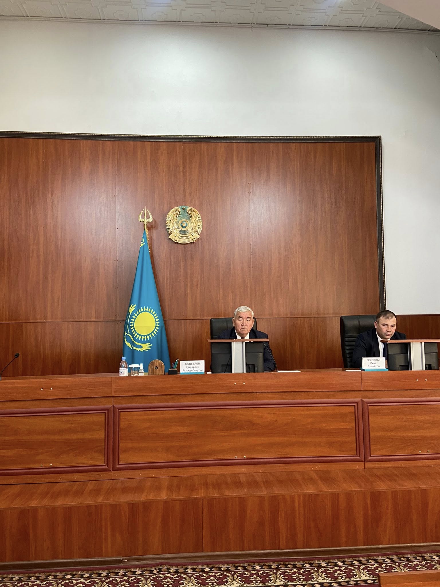 Талас аудандық мәслихатының кезектен тыс  ХХХXVII  сессиясы өтті