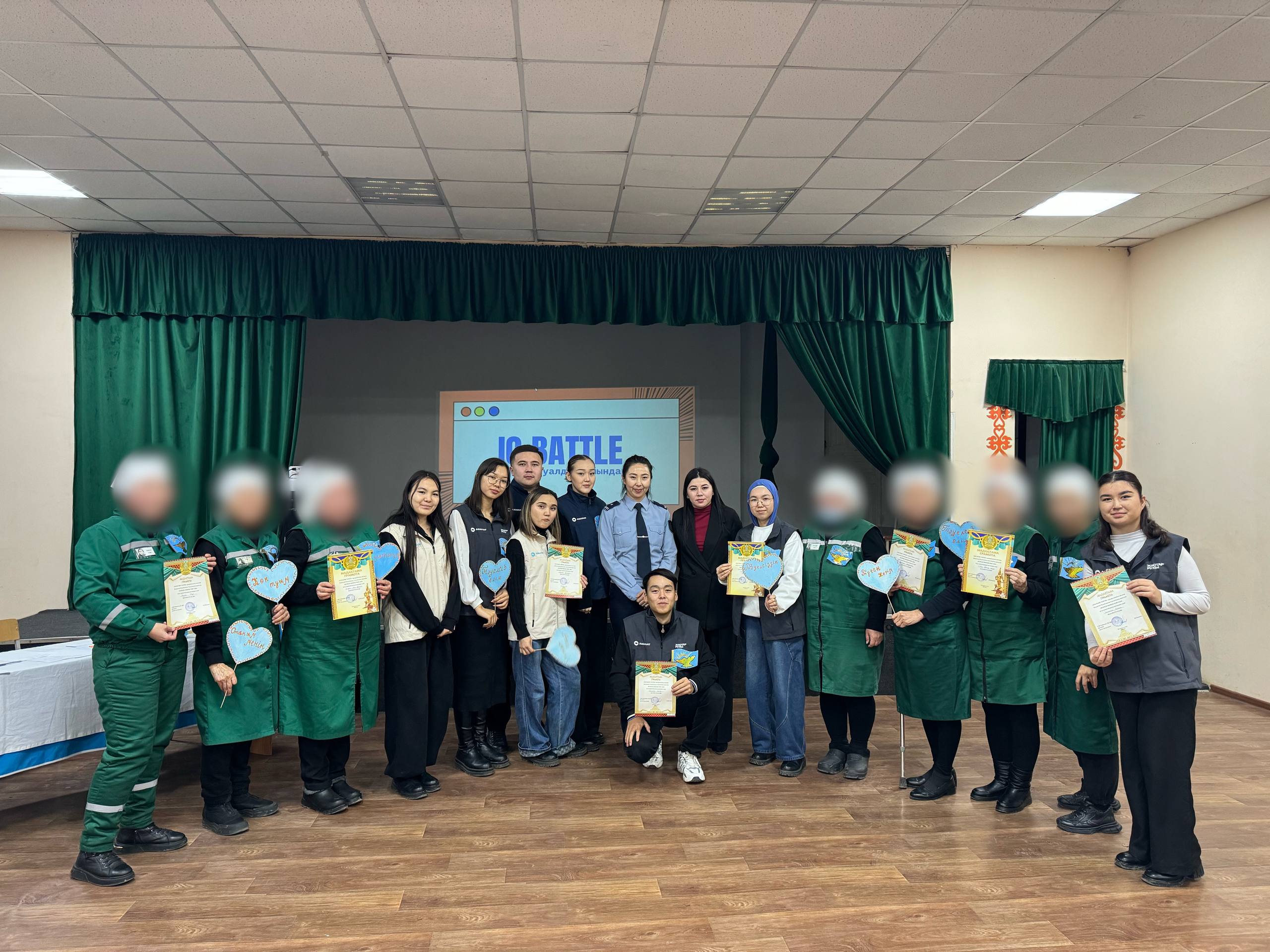 №50 мекемеде интеллектуалды квиз  өтті