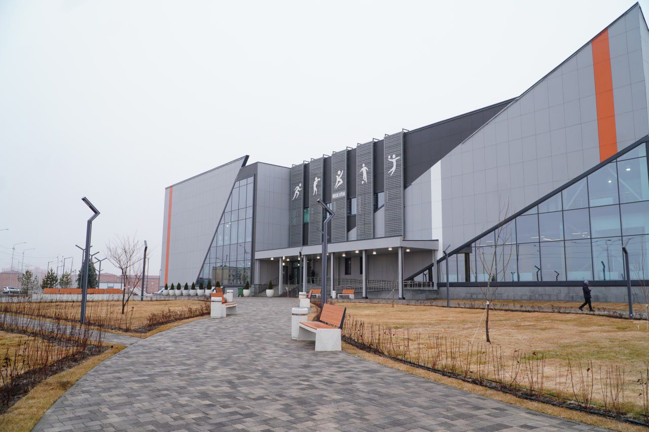 Көкшетау қаласында «Көкше Арена» спорт кешенінің құрылысы аяқталып келеді