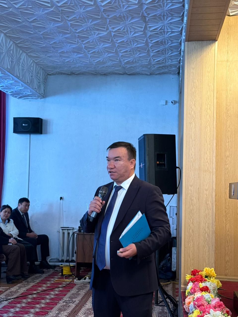 Состоялась встреча акима Алакольского района Абдинова Алмаса Сапаргалиевича с жителями города Ушарал