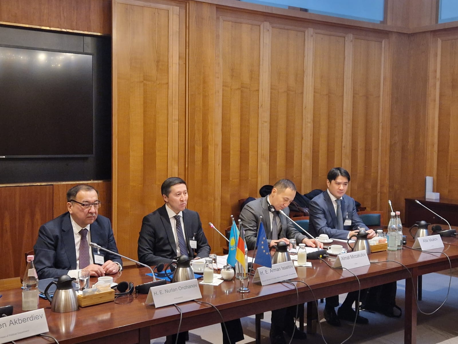 Kasachstan und Deutschland verstärken ihren außenpolitischen Dialog