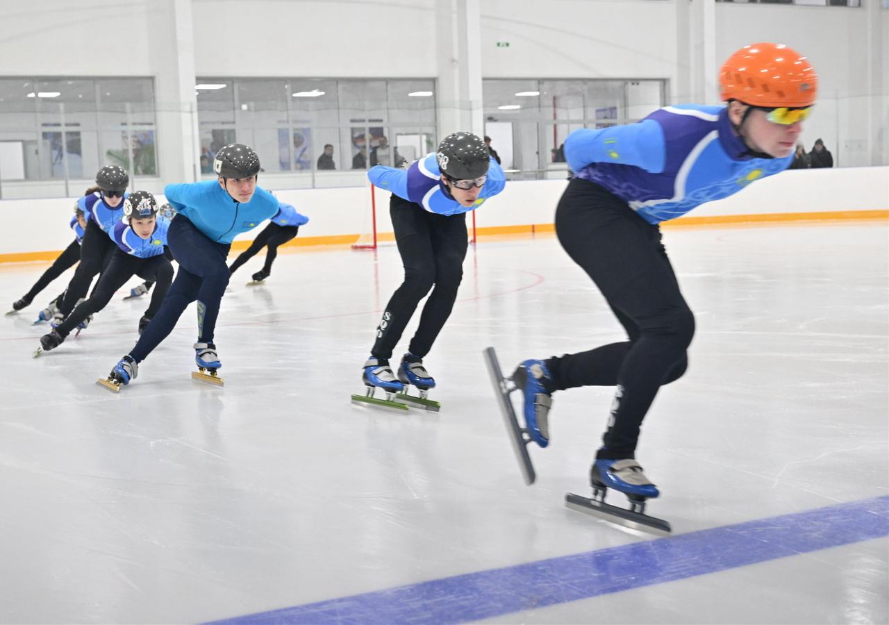 Новая ледовая арена открылась в микрорайоне Жас Өркен