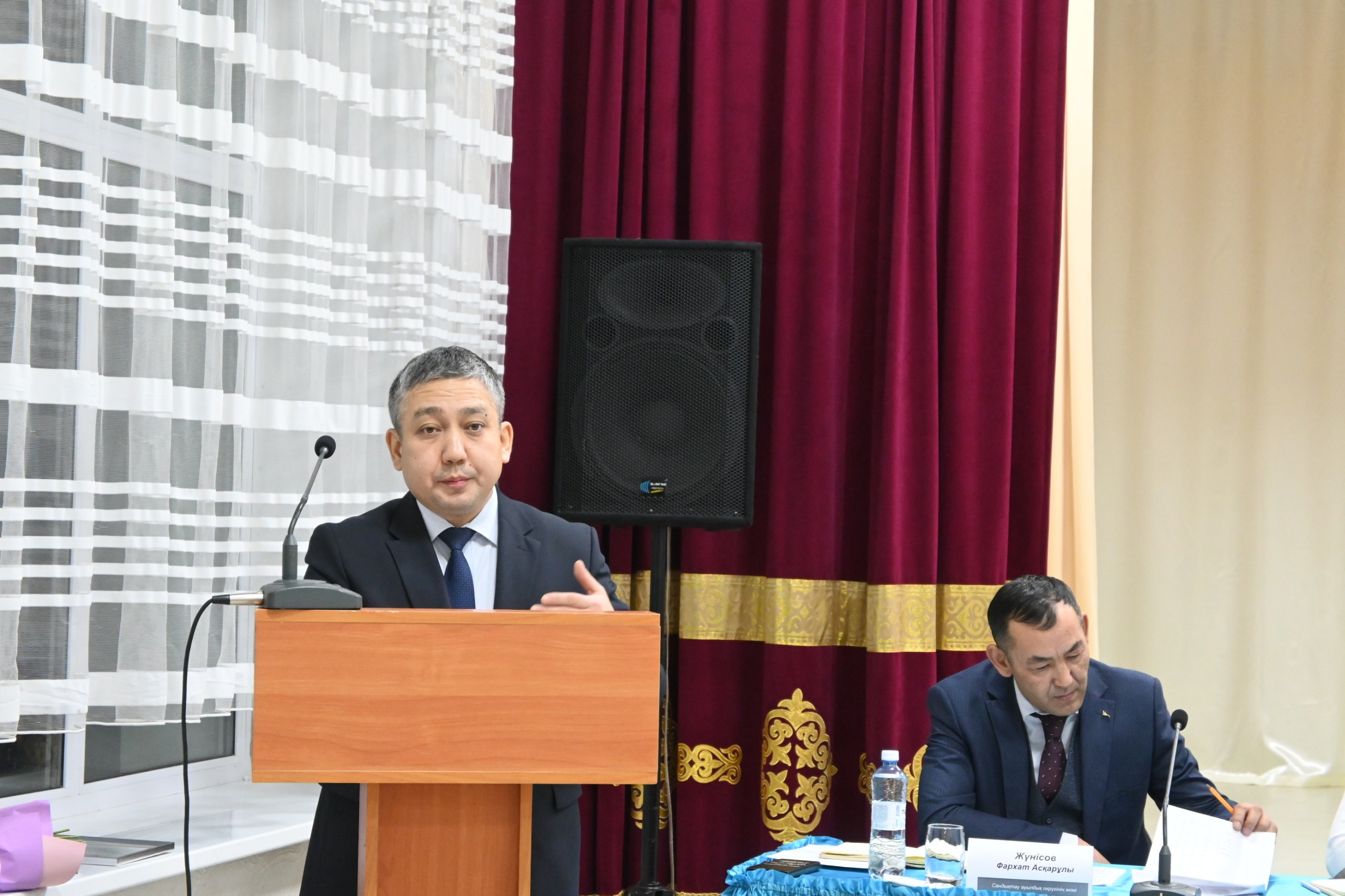 Отчетные встречи акима Сандыктауского района с жителями Сандыктауского и сельского округа Аксоран