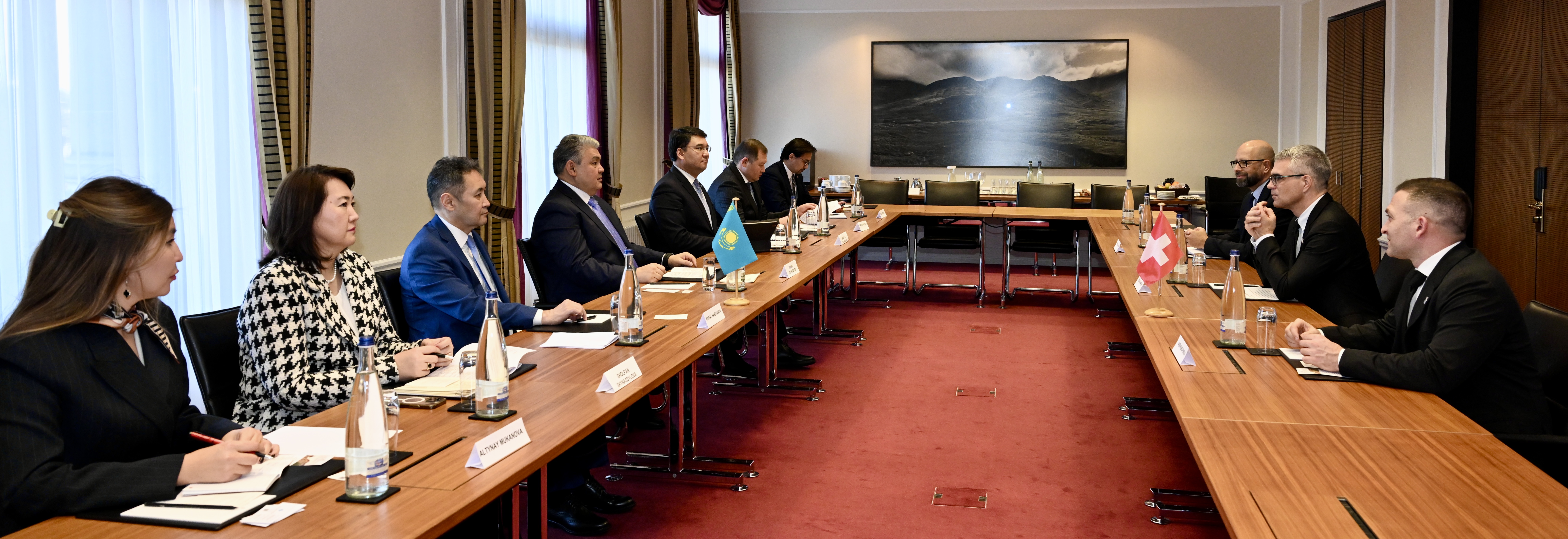 Қазақстан Сыртқы істер министрі швейцариялық бизнес өкілдерімен инфрақұрылым мен агроөнеркәсіп кешенін жаңғыртуды талқылады