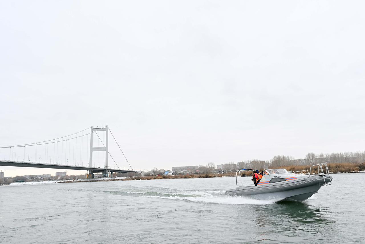 Су тасқыны қаупі бар учаскелерді бақылады