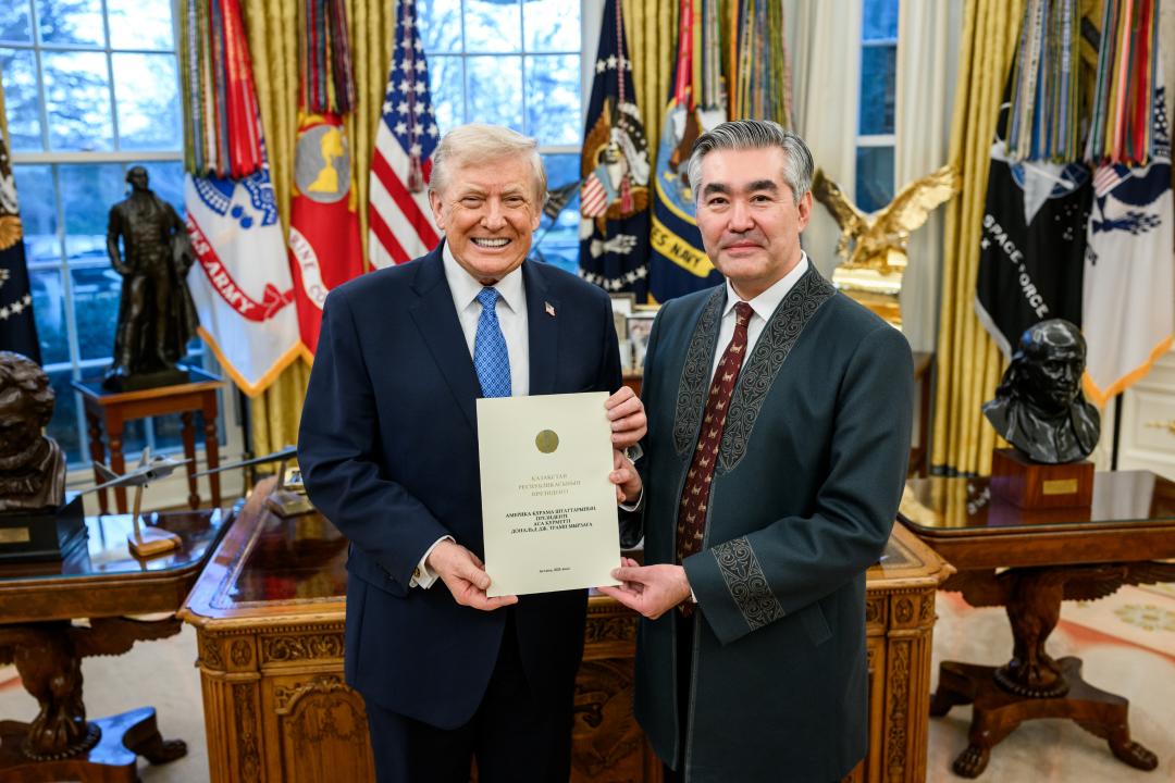 Ambassador of Kazakhstan Presents Credentials to the President of the United States