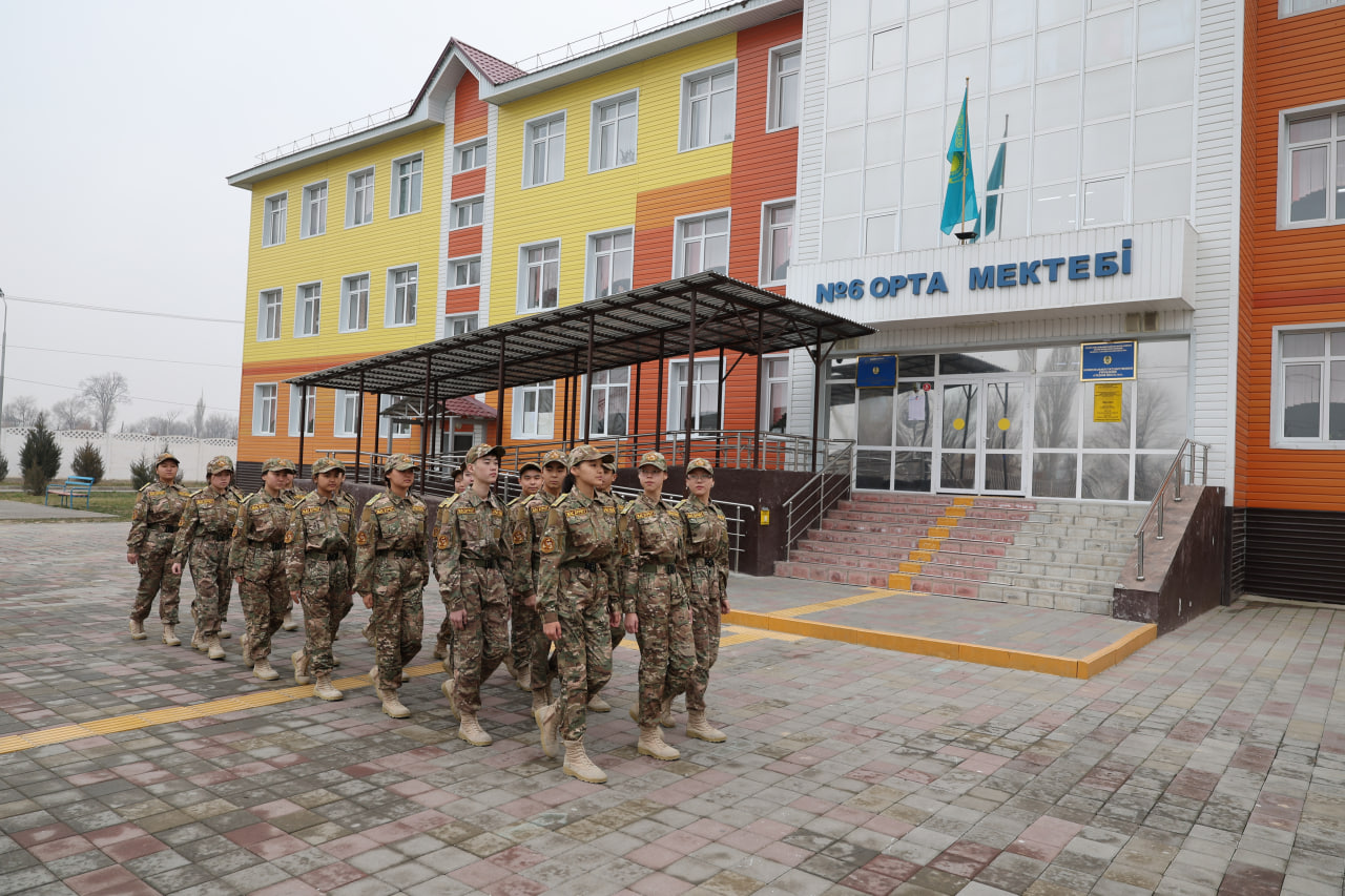 «Жас бүркіт»: Ұлттық ұланның әскери-патриоттық клубы мектеп өміріне оң өзгеріс әкелуде
