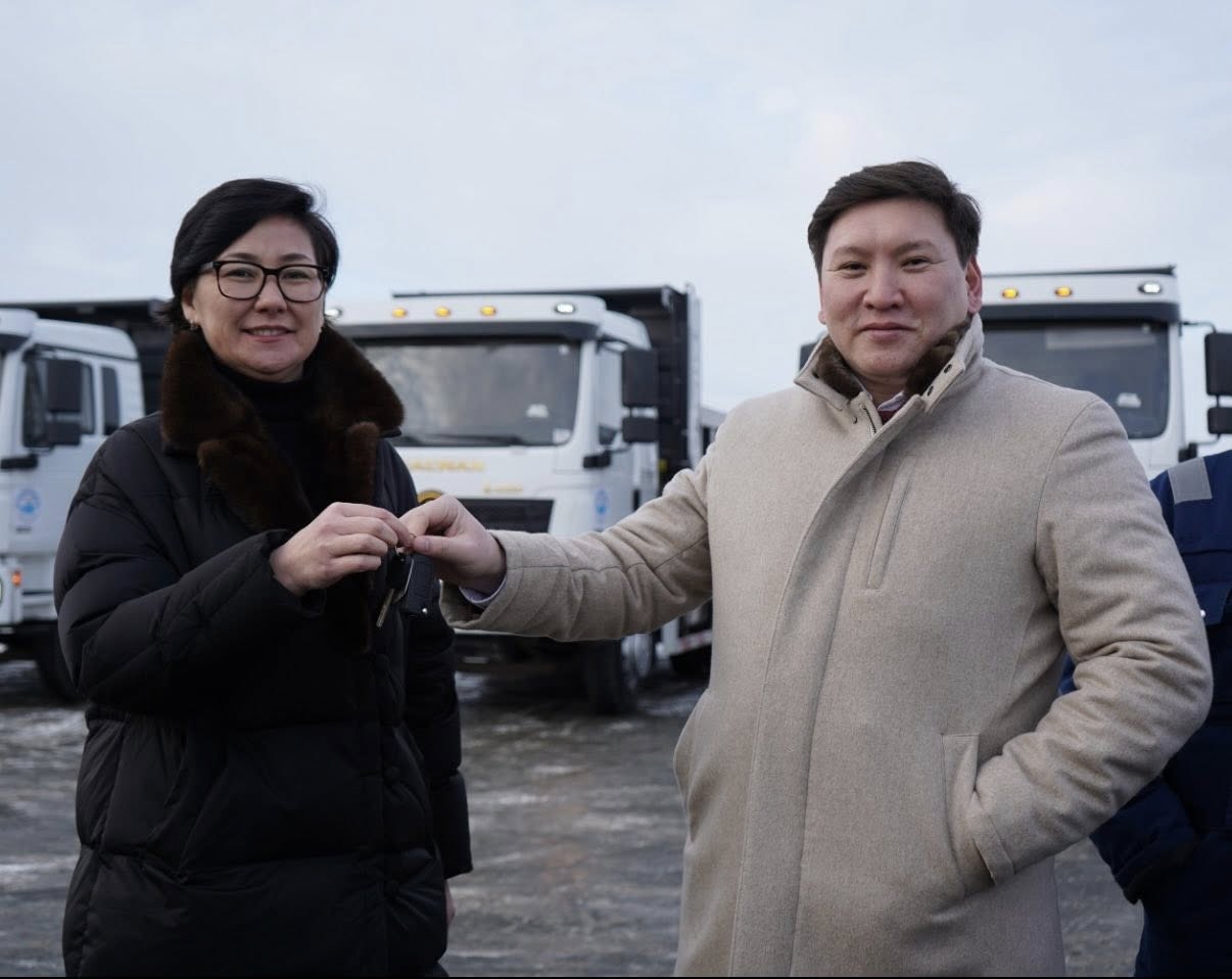 В Кульсары поступила новая специальная техника