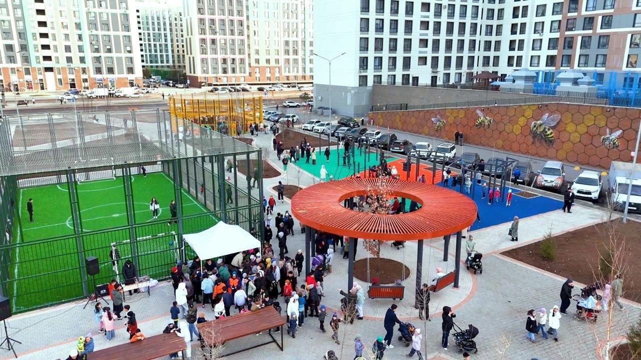 Астанада 170 аула мен қоғамдық кеңістік абаттандырылды