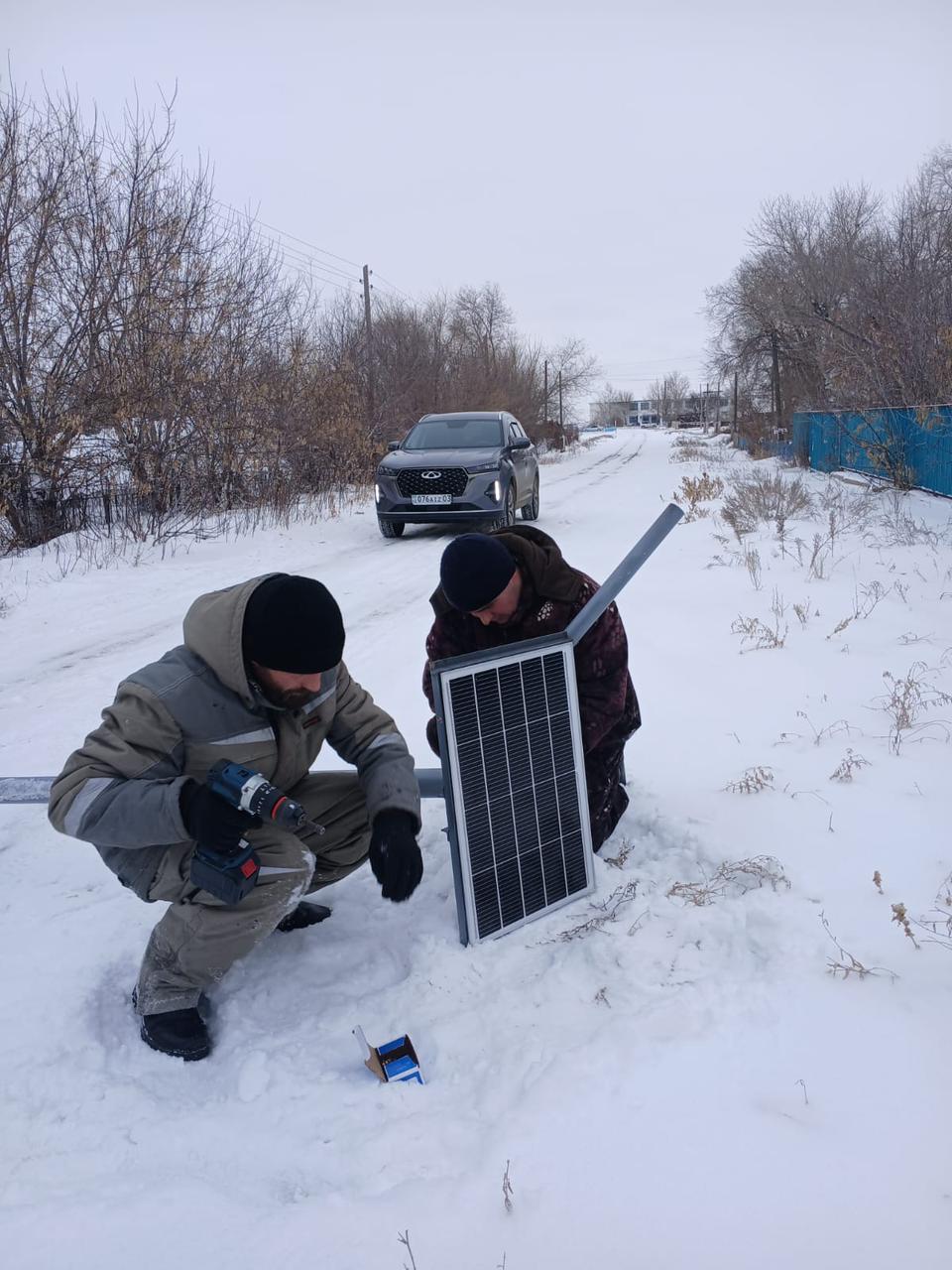 В селе Тассуат зажглись новые огни