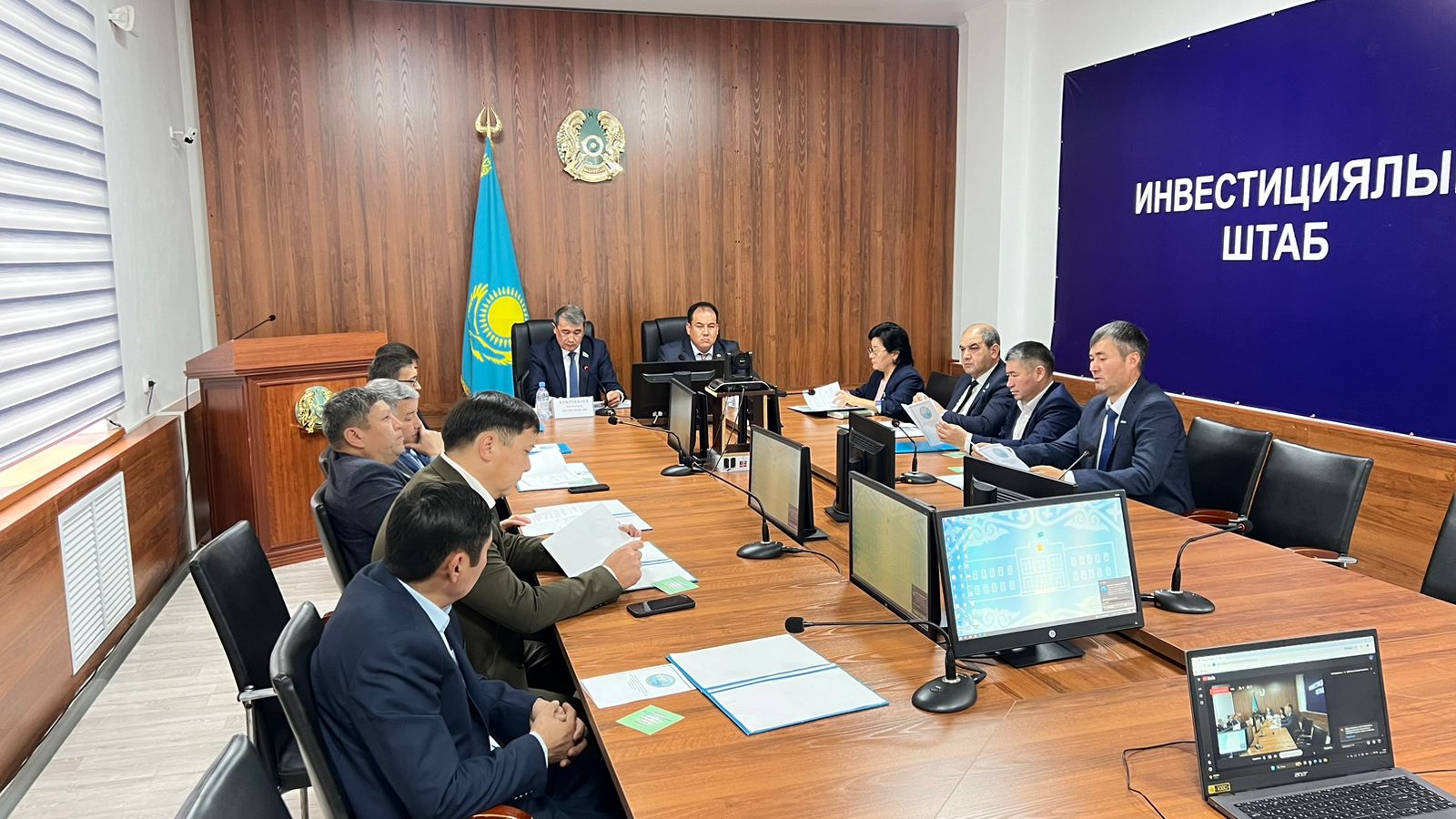 Прошла внеочередная 50-я сессия Меркенского районного маслихата