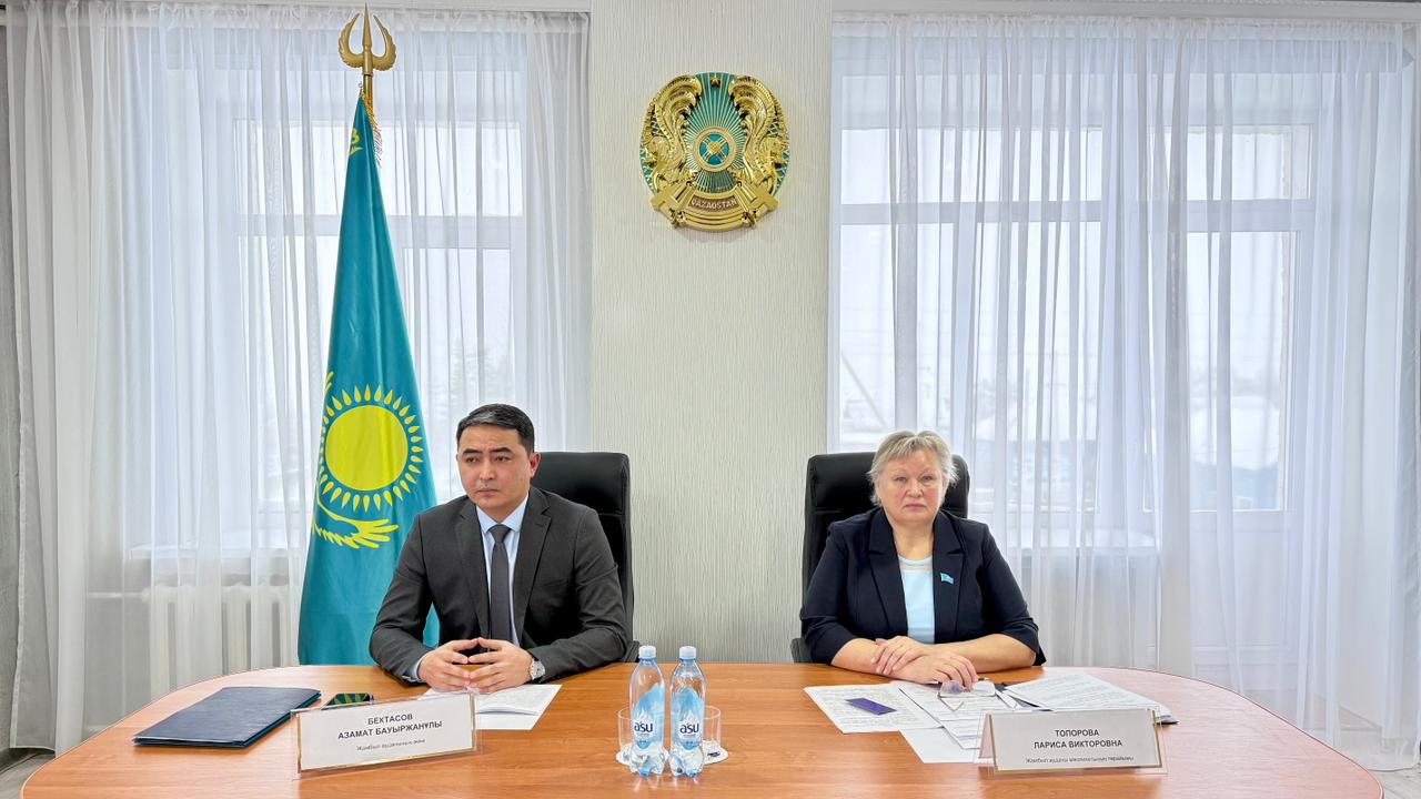 Отчет акима района перед депутатами о социально-экономическом развитии и планах на перспективу