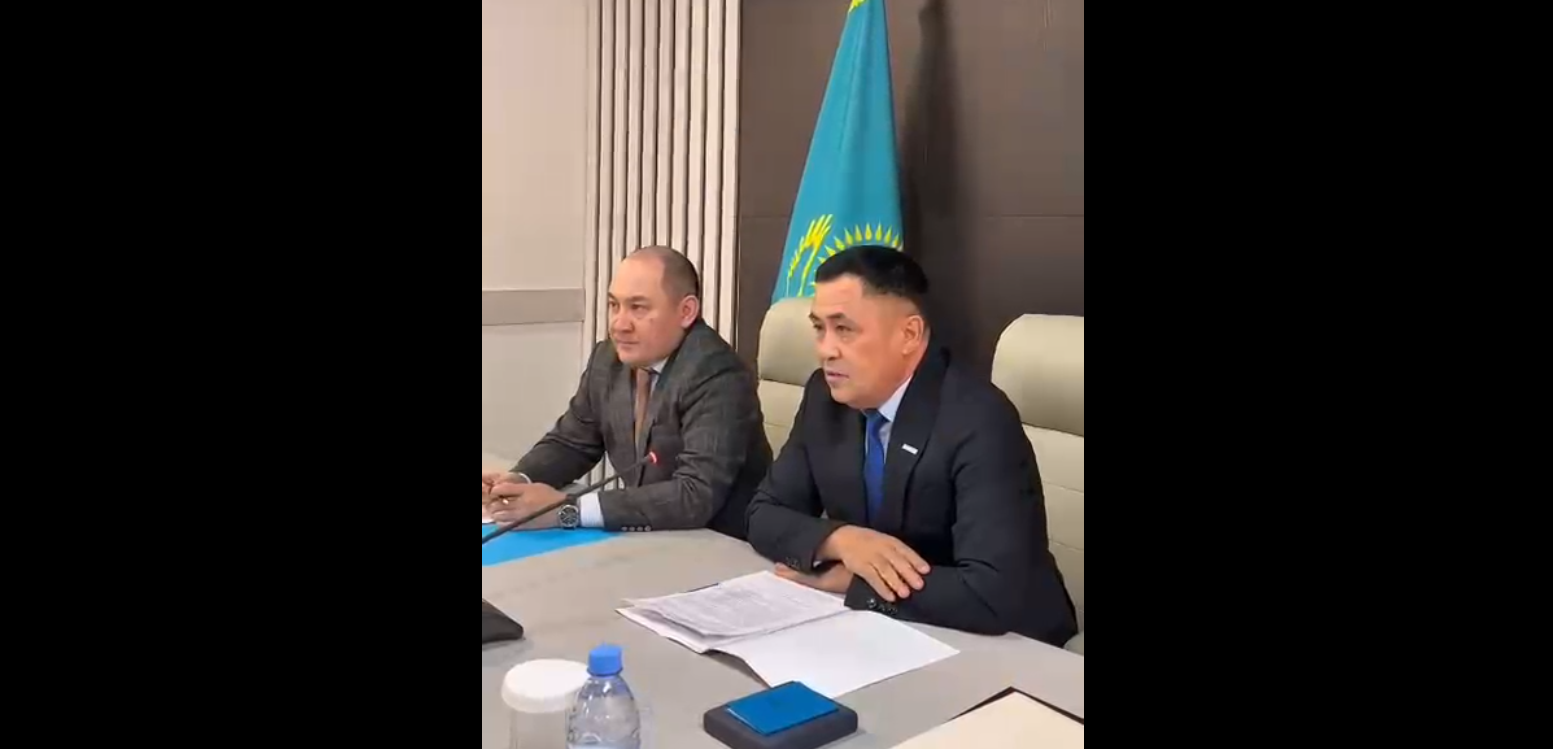 Активу района сегодня был представлен новый председатель регионального филиала партии «AMANAT» района Алтай Берик Бекбусинов