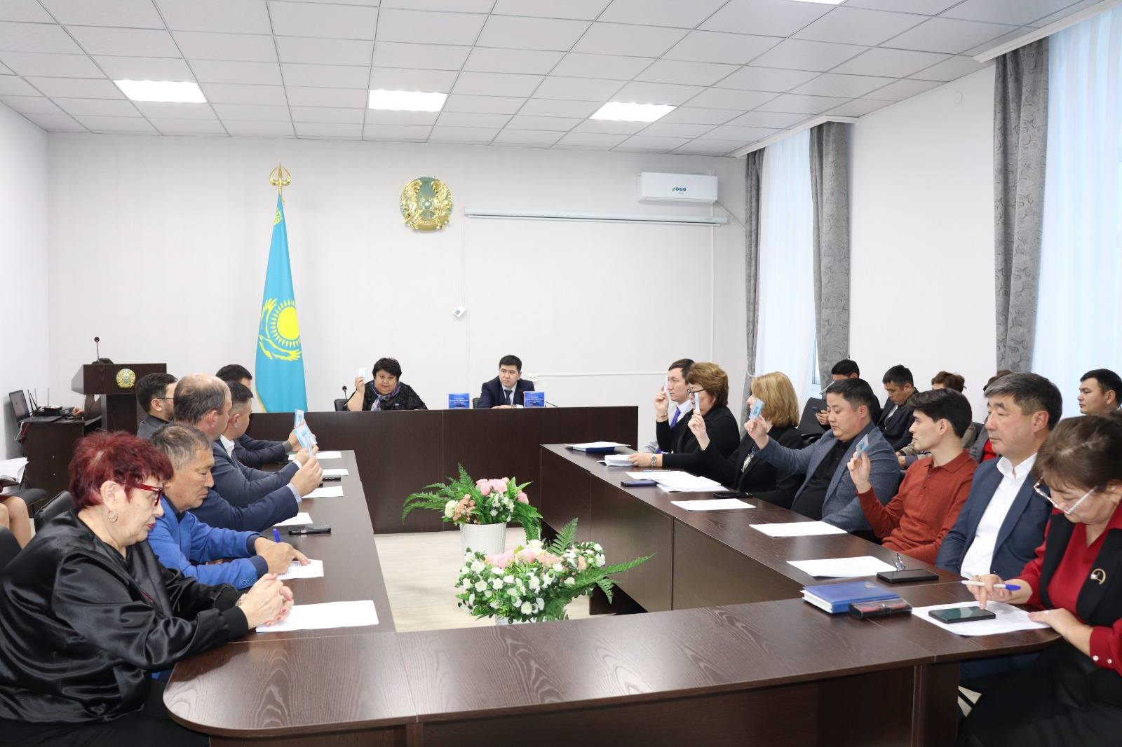 Состоялась очередная XLVI сессия Шортандинского районного маслихата восьмого созыва