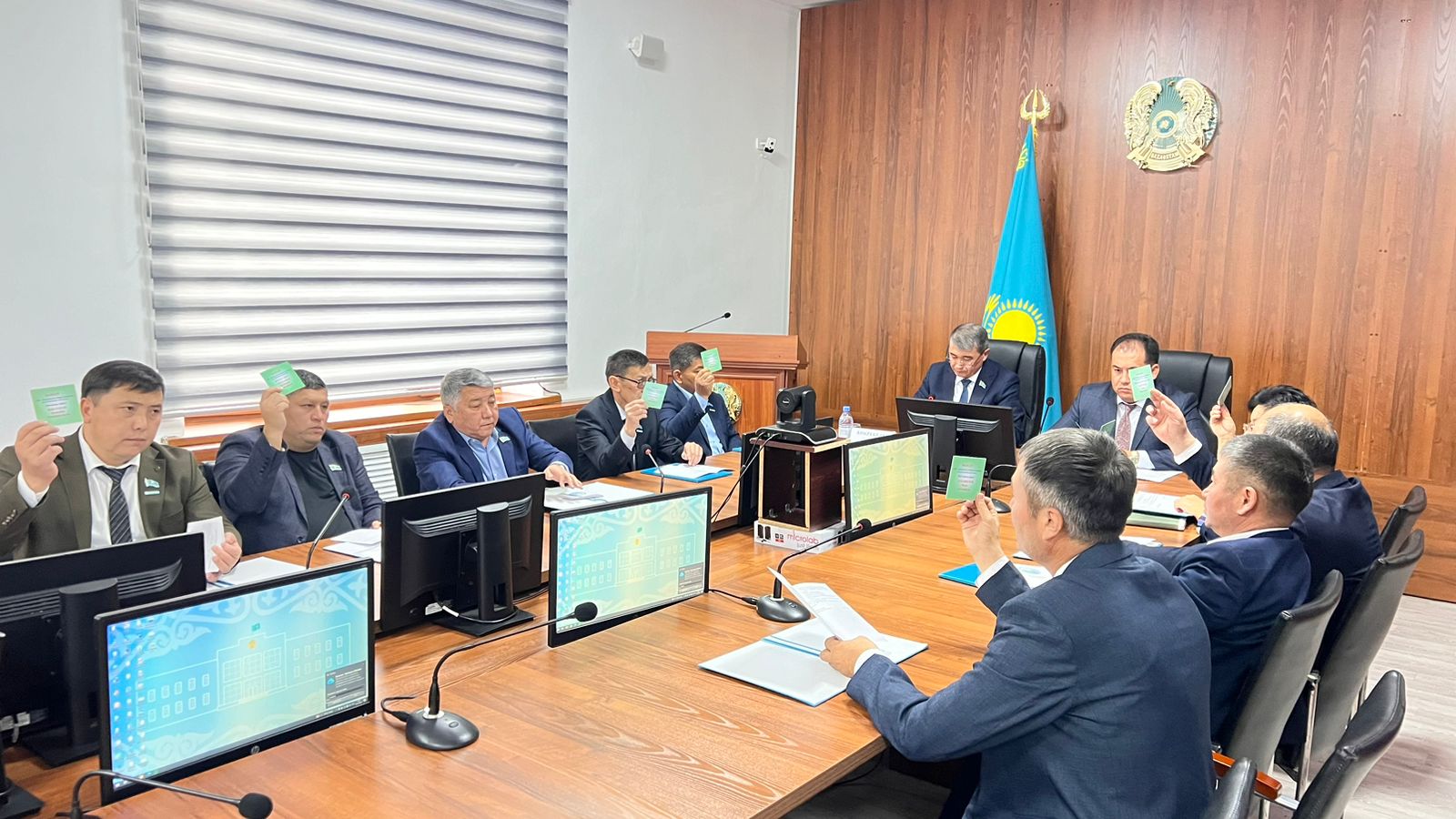 Меркі аудандық мәслихатының кезектен тыс 50-сессиясы өтті