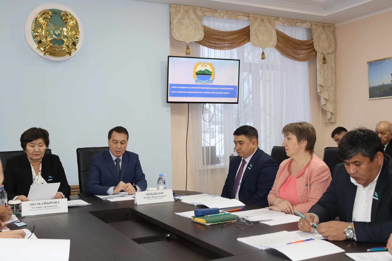Состоялась очередная XXXVI сессия  Айыртауского районного маслихата VIII созыва.