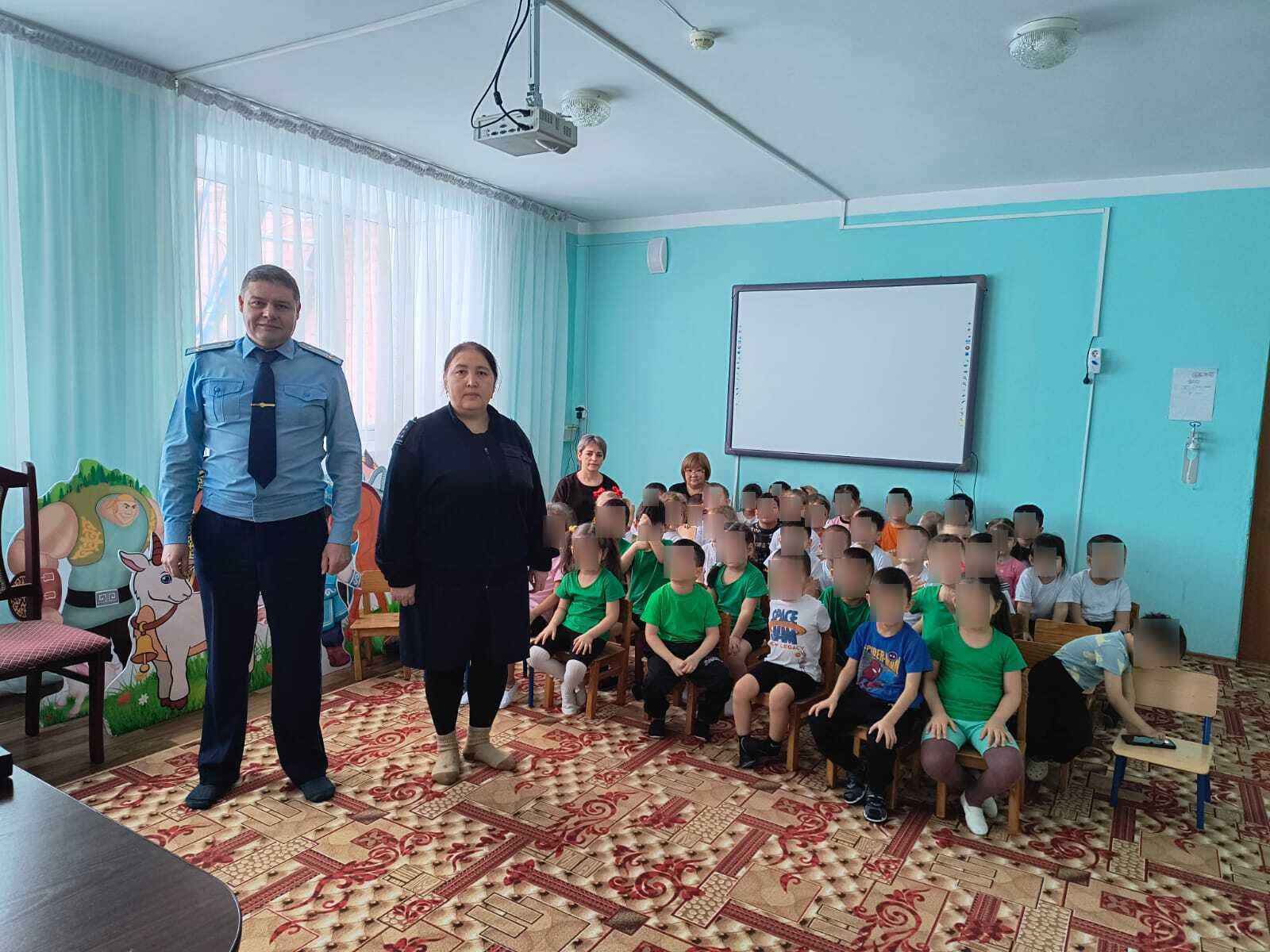 В рамках концепции “Закон и порядок” проведено профилактическое занятие для воспитанников детского сада