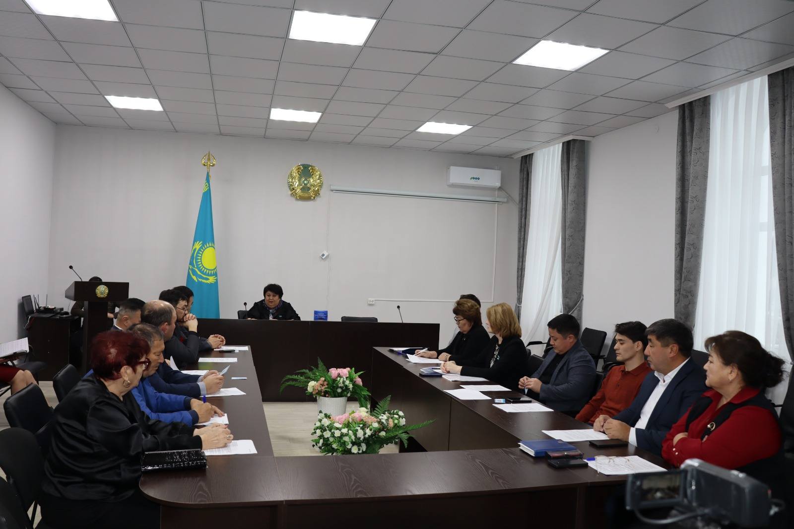 Совместное заседание постоянной комиссии районного маслихата и Общественного совета района