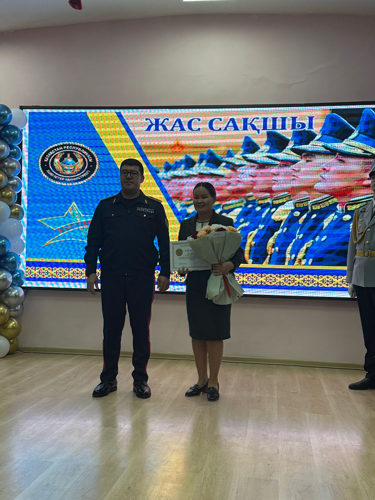 В Мангистауской области открылся полицейский класс “Жас сақшы”