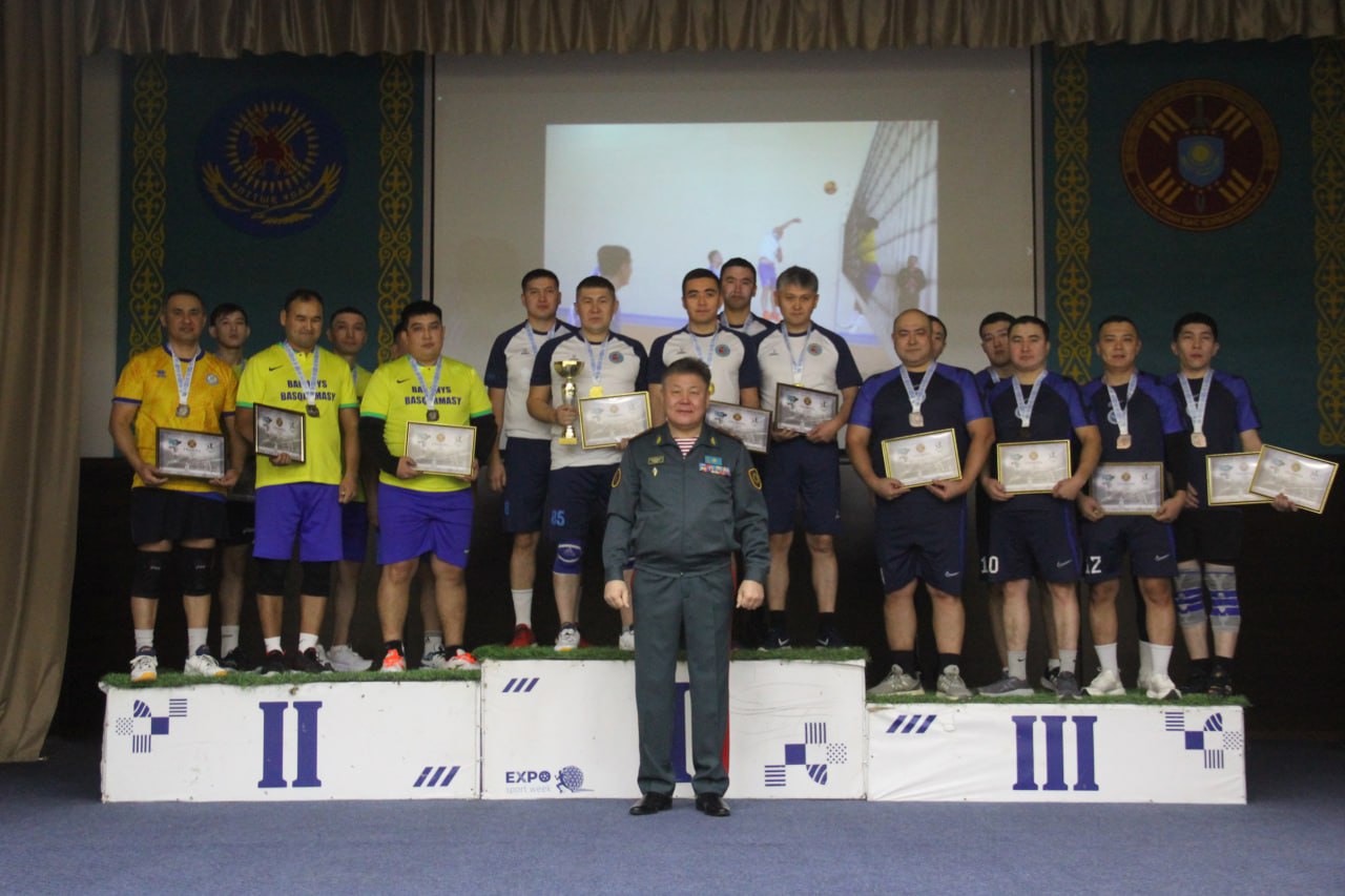 ҚР ІІМ Ұлттық ұланында волейболдан жарыс өтті