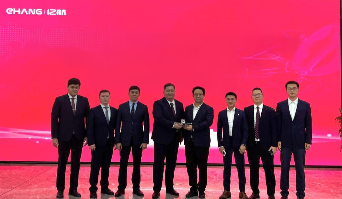 Казахстан изучает опыт EHang в сфере городской воздушной мобильности и беспилотной авиации