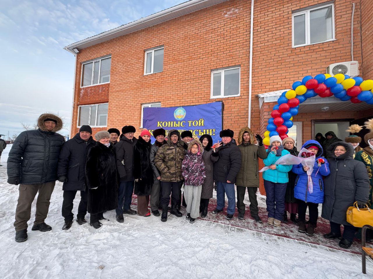 В Егиндыкольском районе вручили ключи от новых квартир