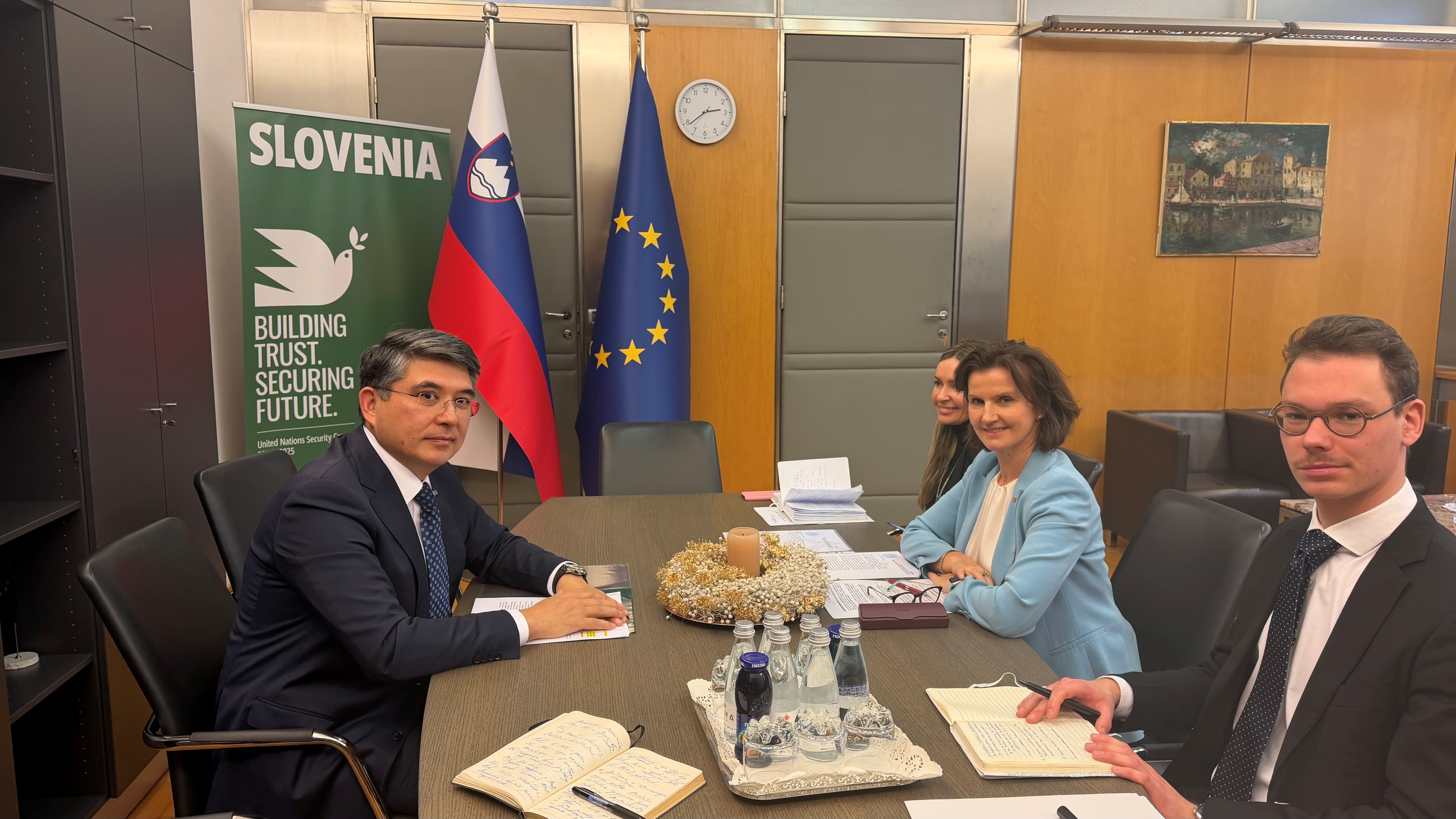 Қазақстан мен Словения арасындағы сенім мен даму диалогы