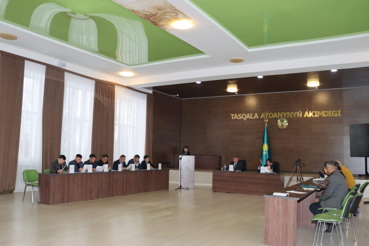 Состоялось очередная № 41 сессия маслихата