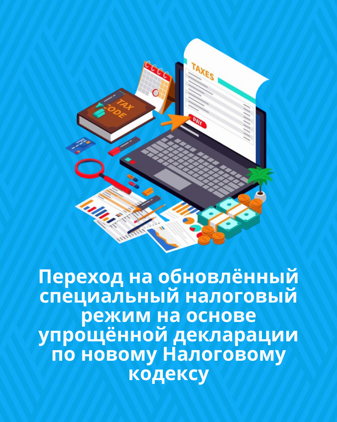 Переход на обновлённый специальный налоговый режим на основе упрощённой декларации по новому Налоговому кодексу