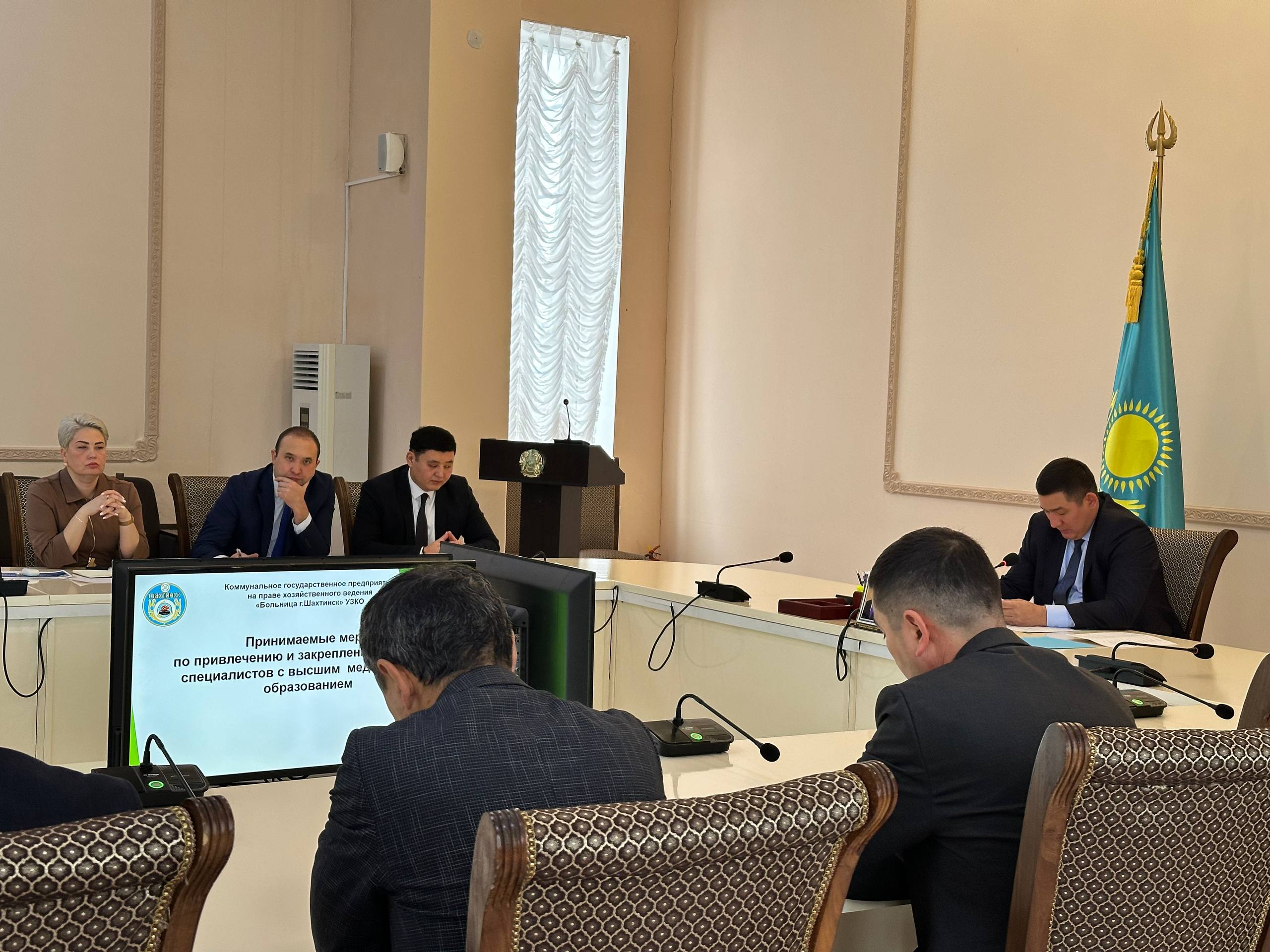 Кезекті аппараттық кеңес барысында кадрлық мәселелер қаралды