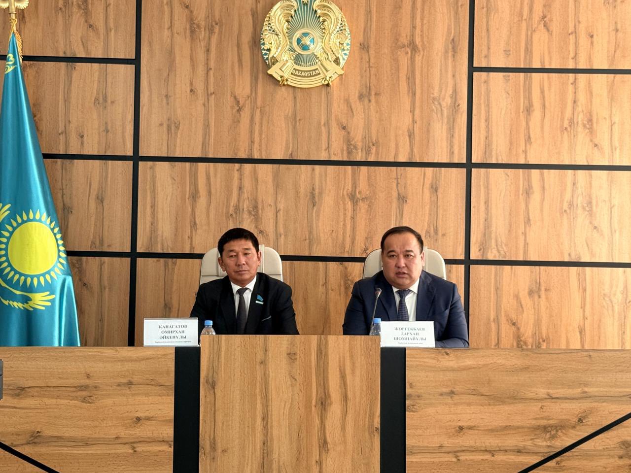 Тарбағатай аудандық мәслихатының кезектен тыс отыз алтыншы сессиясы өткізілді