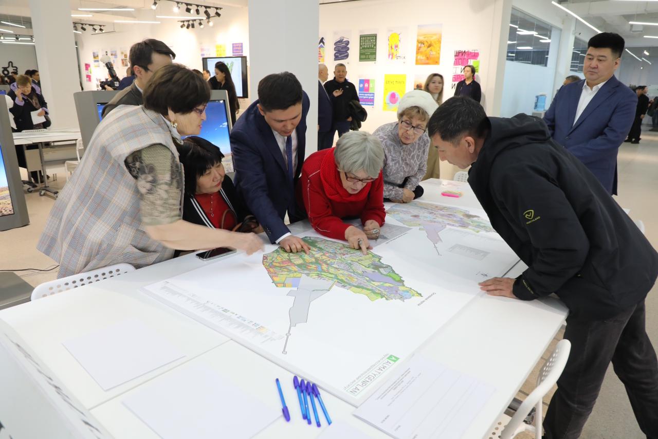 Алматыда Бас жоспарды түзету жобасы бойынша кері байланыс тәртібі түсіндірілді