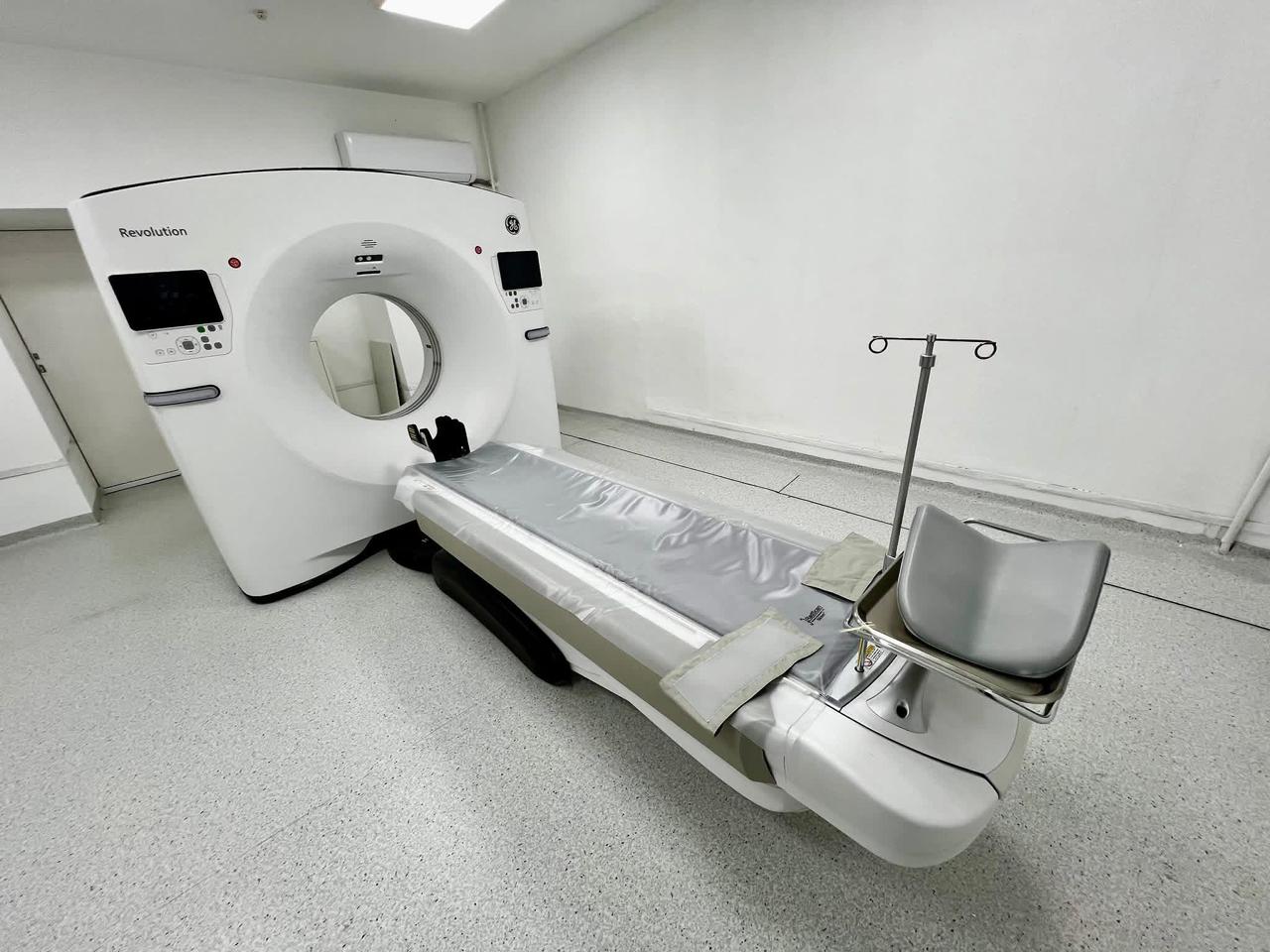 Жамбылский областной центр онкологии и хирургии оснащен новым 128-срезовым компьютерным томографом