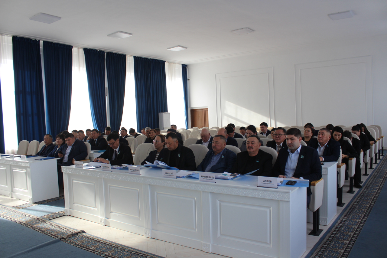 Аудандық мәслихаттың кезектен тыс елу алтыншы сессиясы