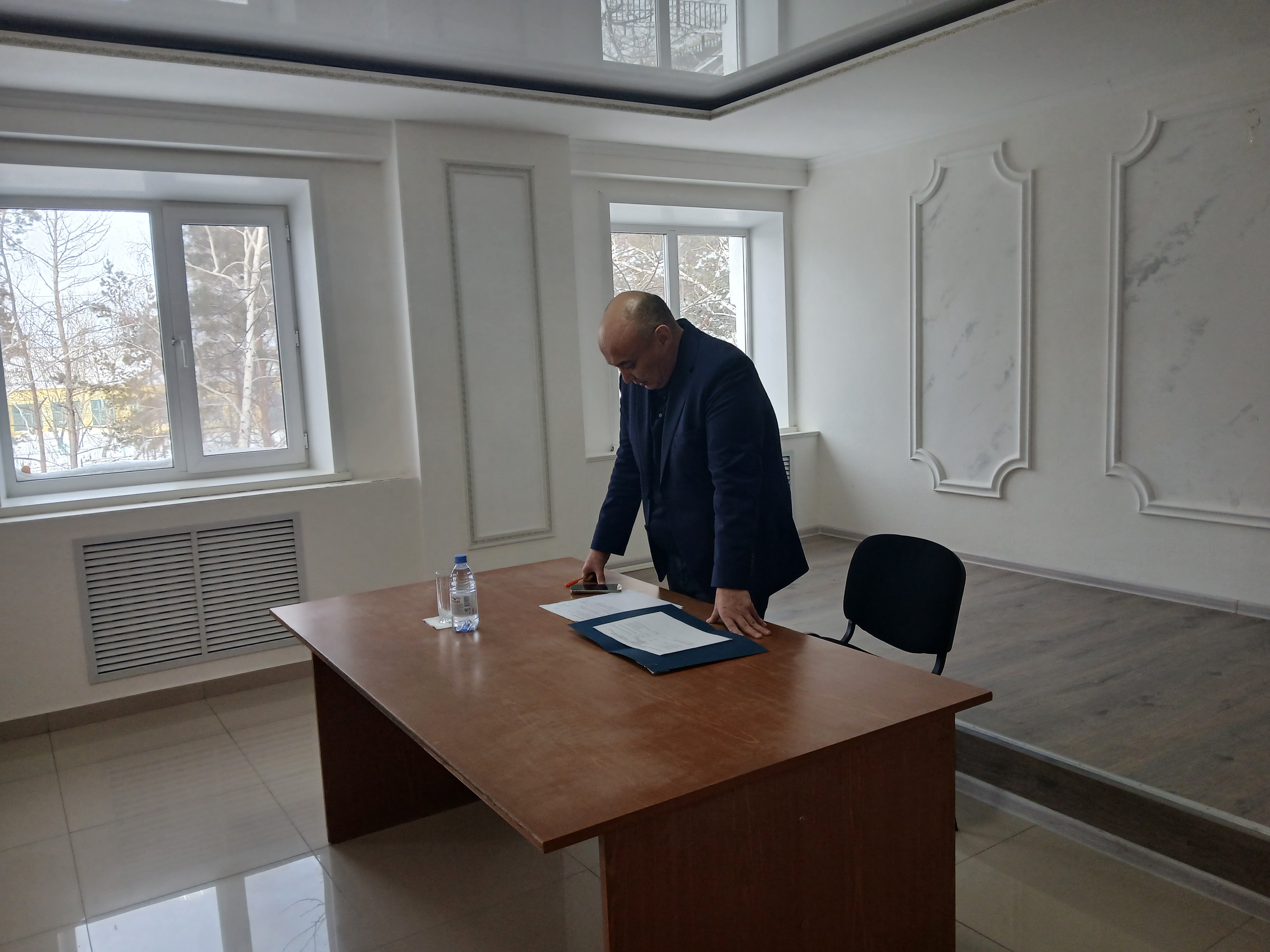 Денисов ауданы әкімінің Перелески ауылының тұрғындарымен есептік кездесуі