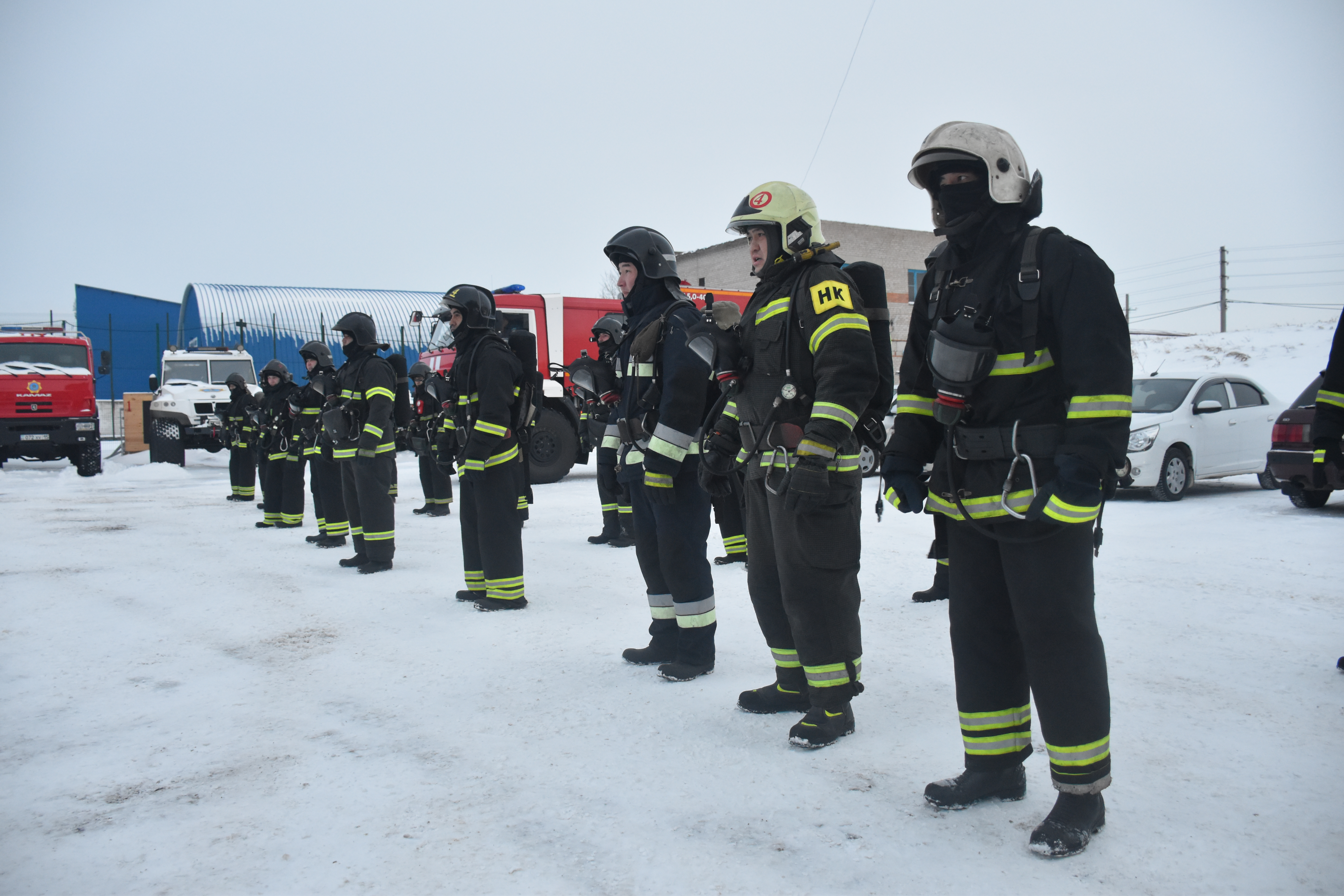 СҚО ТЖД-де газтүтіннен қорғау қызметінің тоқсан сайынғы даярлығы өтті