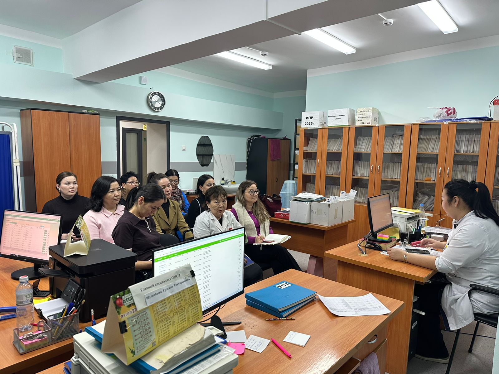 Совещание с ВКК обслуживаемых поликлиник