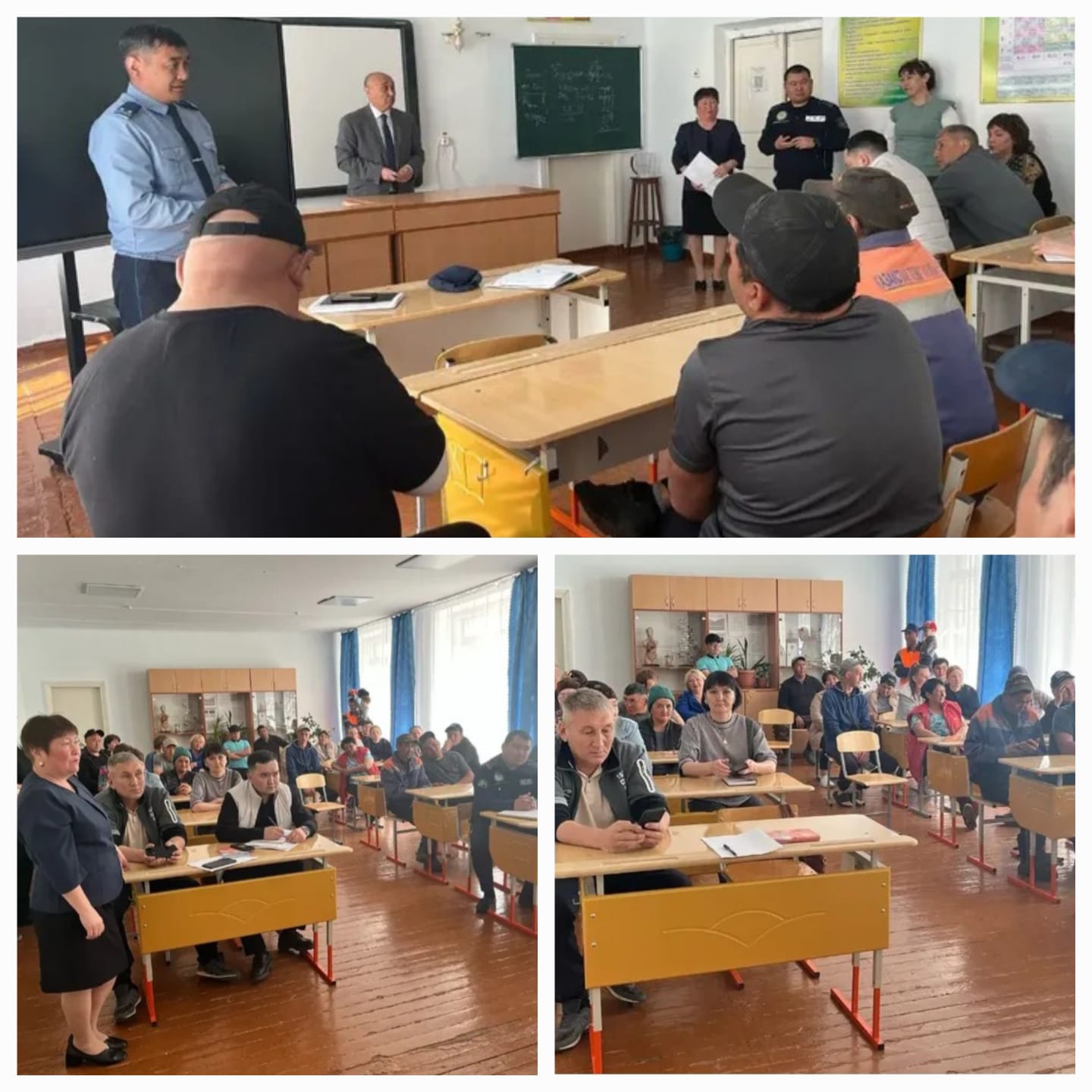 24 апреля 2025 года состоялась встреча акима Денисовского района Катпаева Р.Ж. с населением Покровского сельского округа.