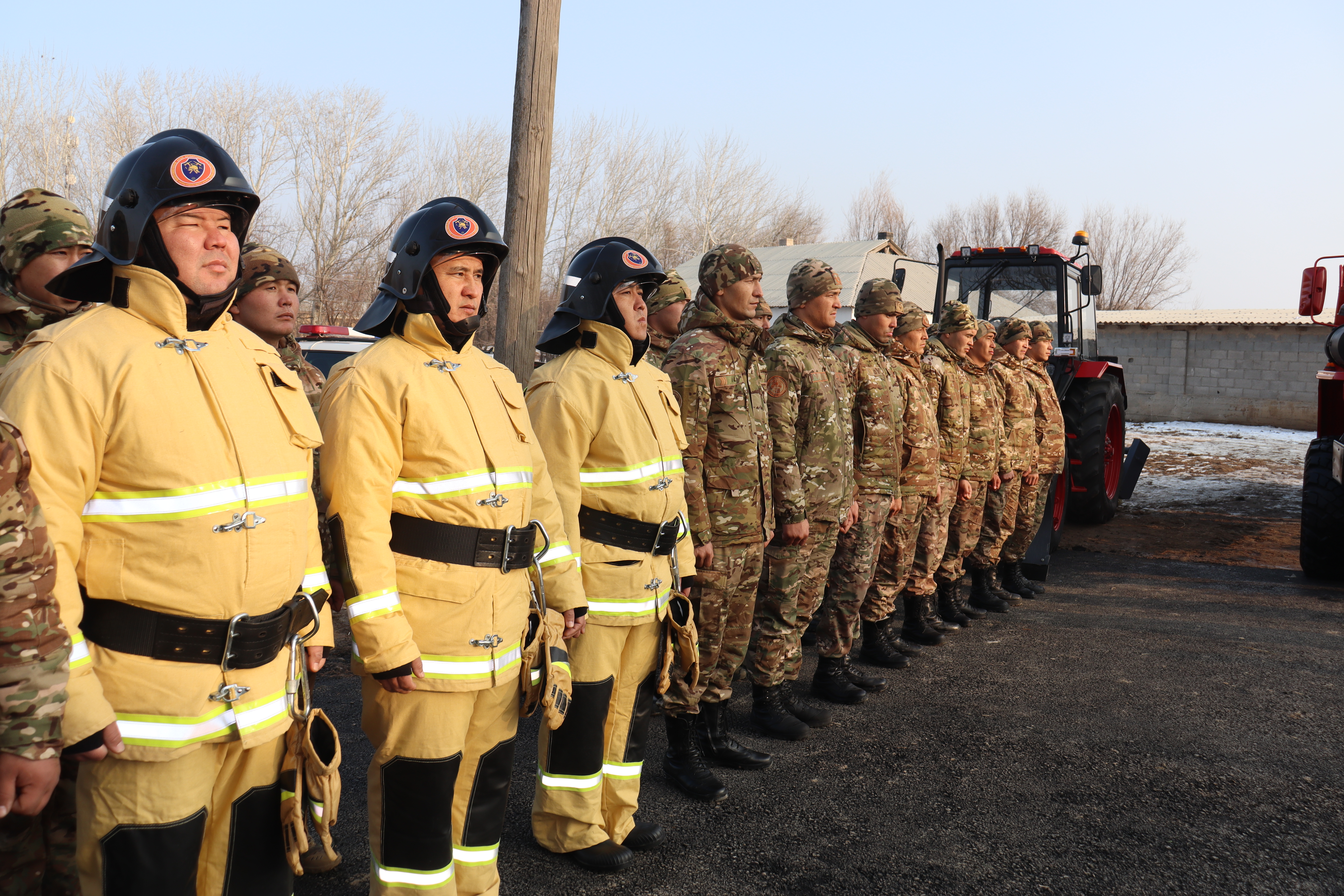 «Ауыл құтқарушылары» укрепляют пожарную безопасность в селах Туркестанской области