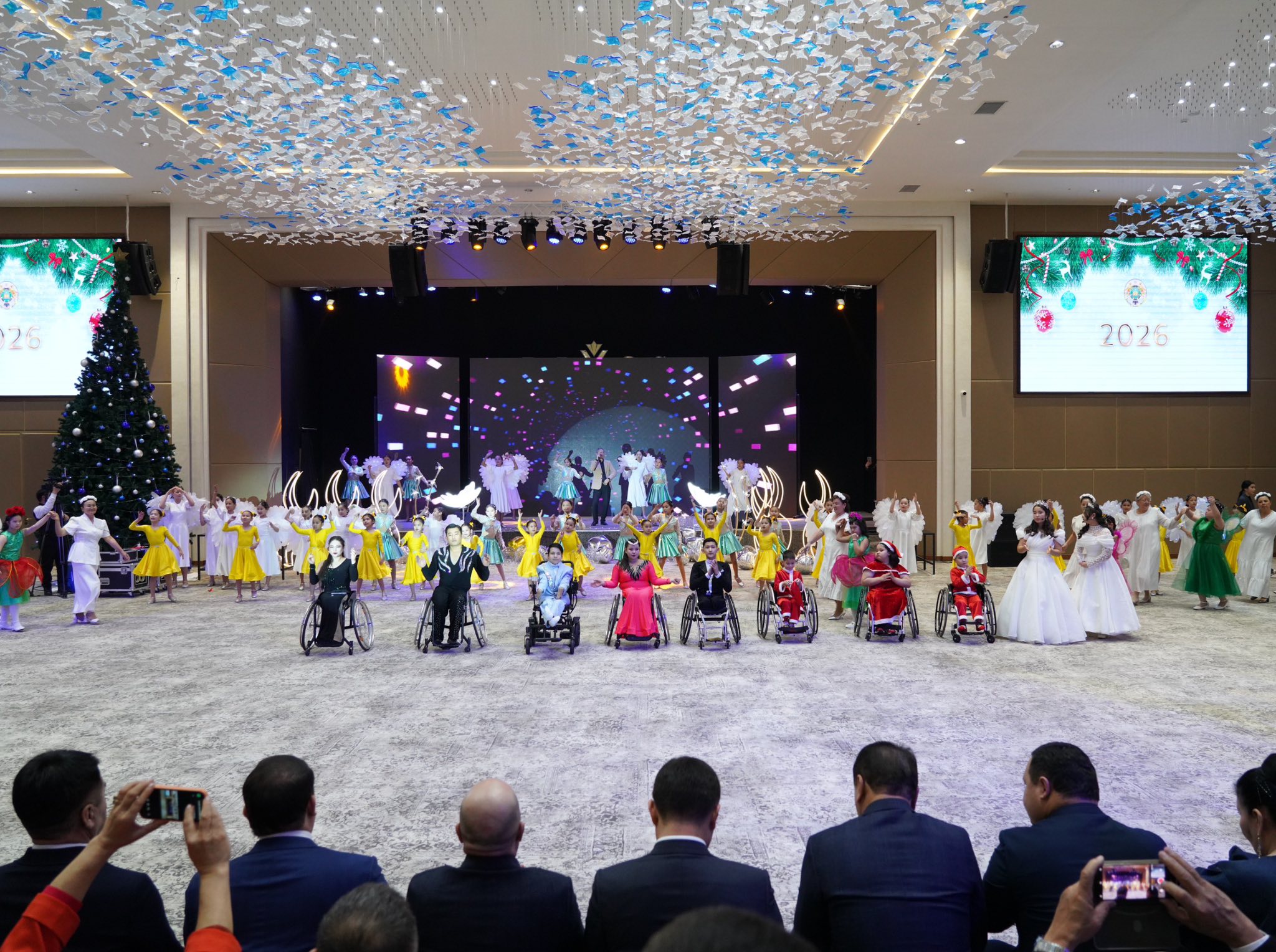 ТҮРКІСТАНДА «ШЕКСІЗ ӘЛЕМ» АТТЫ  ЖАҢА ЖЫЛДЫҚ МЕРЕКЕЛІК ІС-ШАРА ӨТТІ