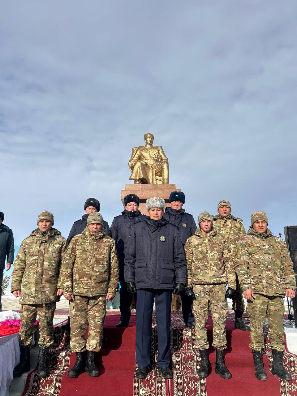 Жуалы ауданында Бауыржан Момышұлының рухына тағзым етілді