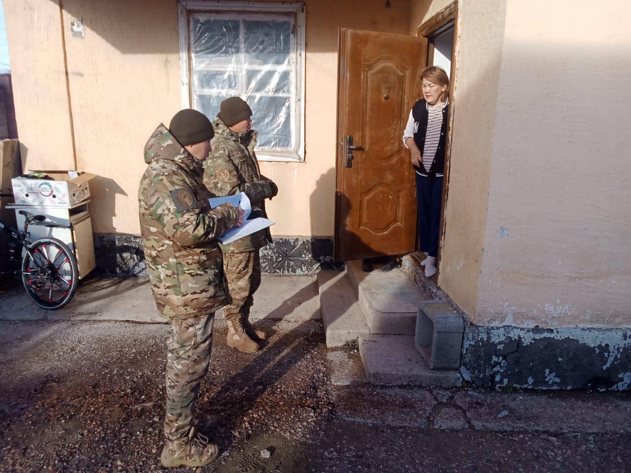 В Меркенском районе продолжаются  разъяснительные работы