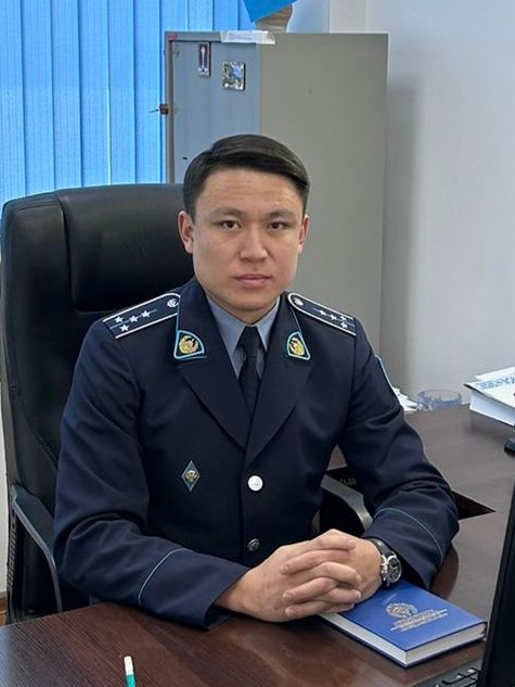 Лучший дознаватель Астаны — Серік Қазбек
