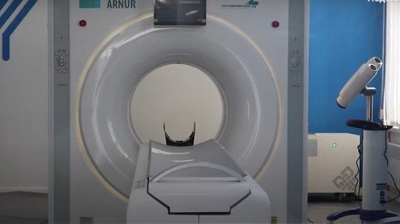 Новый компьютерный томограф установили в больнице Темиртау