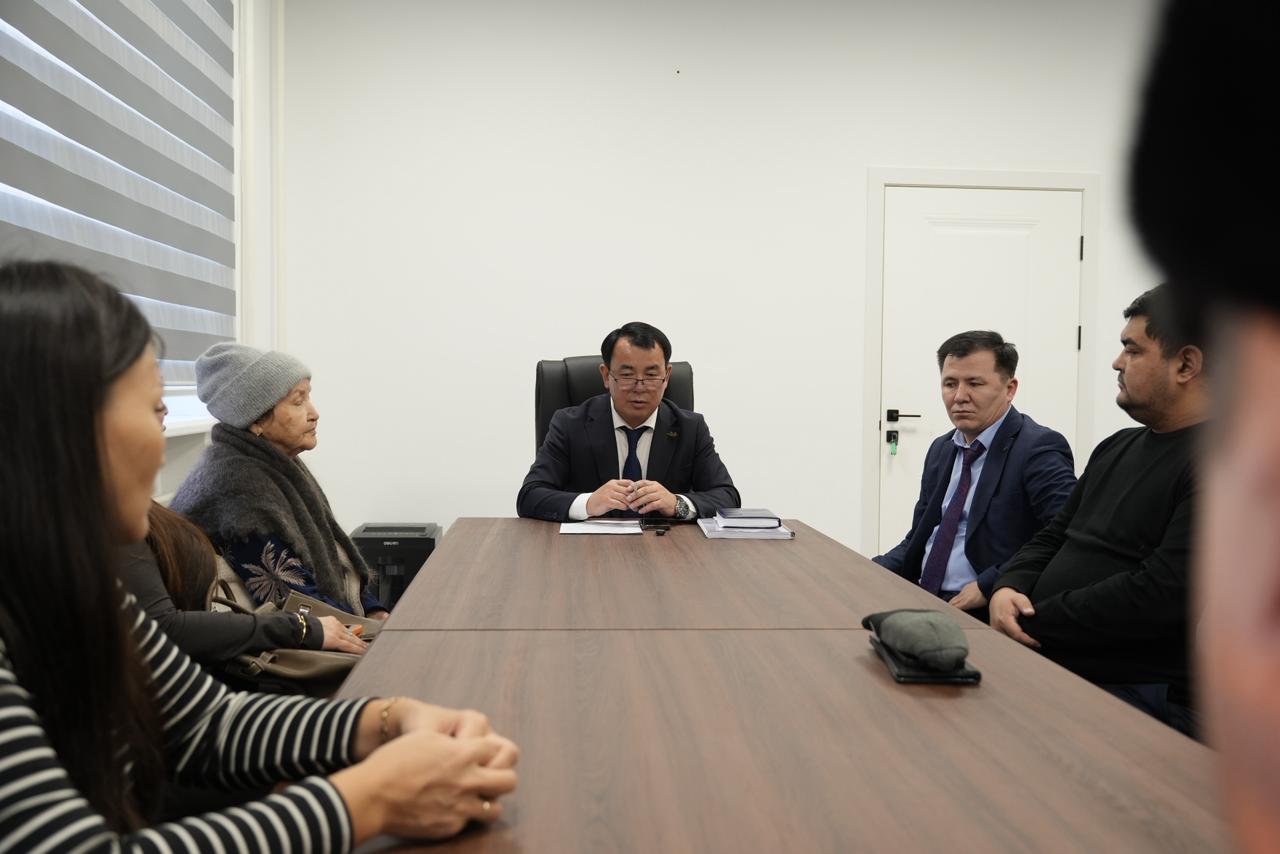 “Даму строй LTD” ЖШС-не тиесілі тұрғын үйдің пәтер иелерімен кездесу