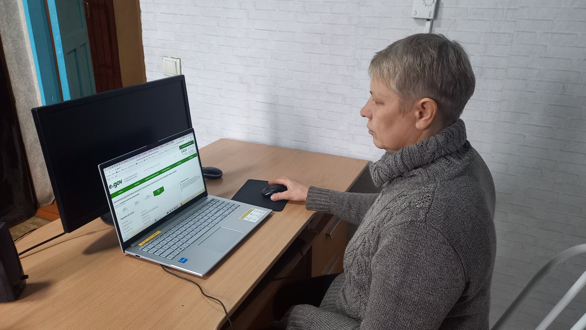 Информационно-разъяснительная работа с населением села Салкынколь