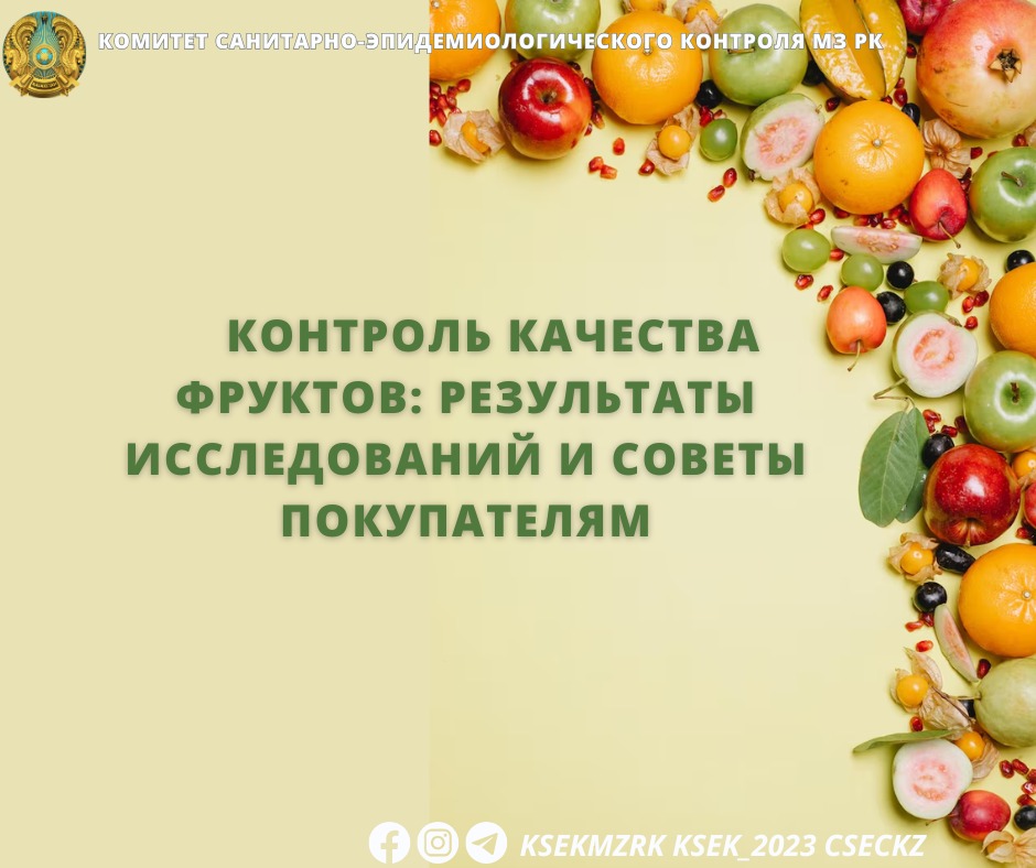 Контроль качества фруктов: результаты исследований и советы покупателям